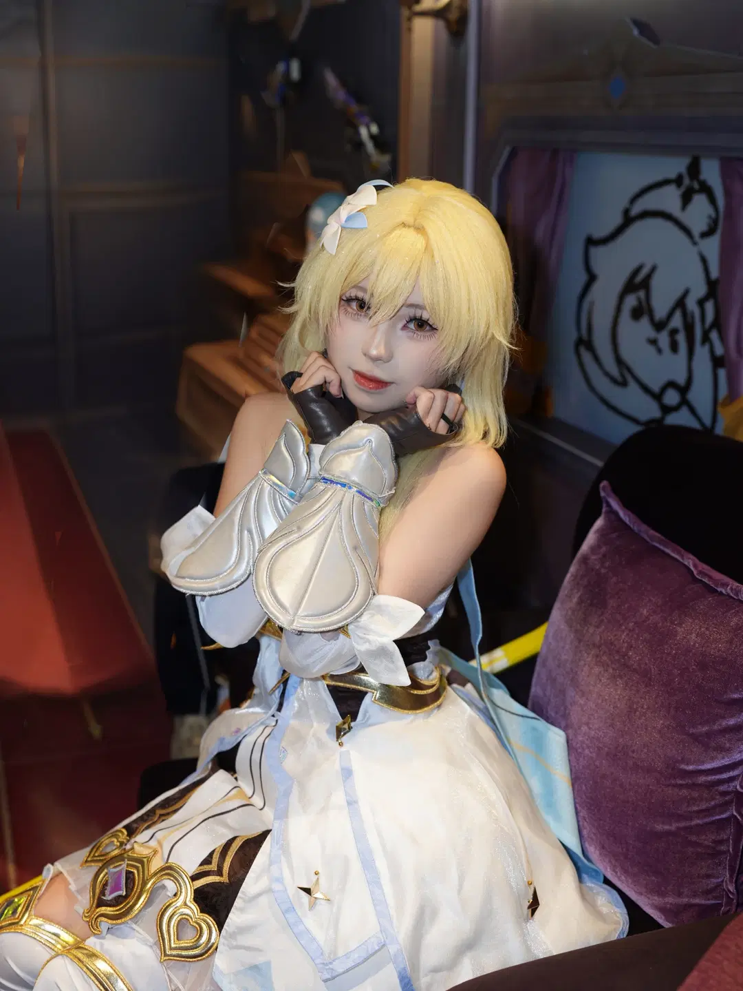 原神, 二次元コスプレ, 原神コスプレ, 旅人 蛍 コスプレ, スノーピアサー