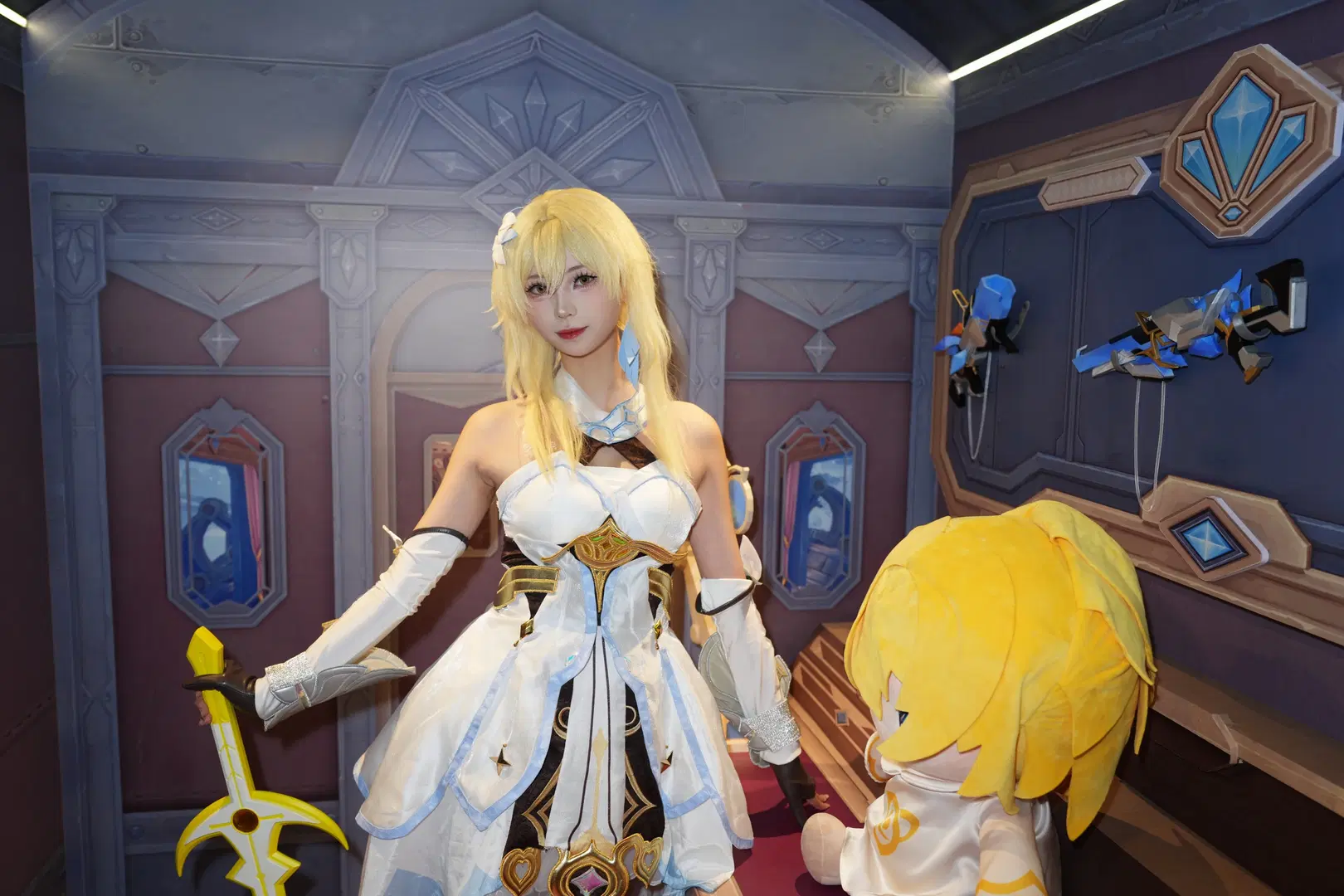 【旅人 蛍 コスプレ】『原神』スノーピアサー ポップアップ列車車両の撮影記録 - 不负浪漫与九 - 4枚目