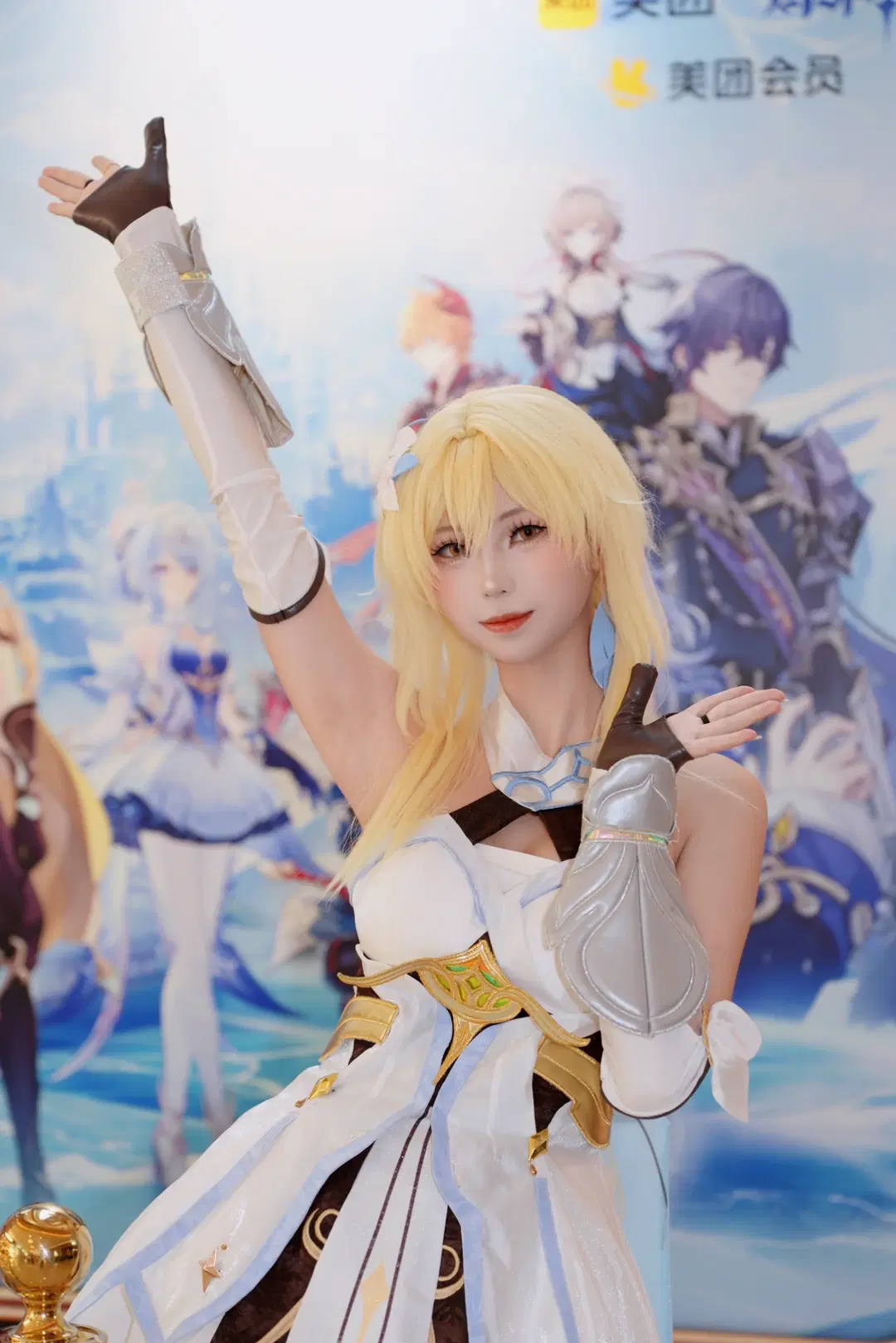 原神, 二次元cosplay, 熒cos, 旅行者cos, 雪國列車快閃