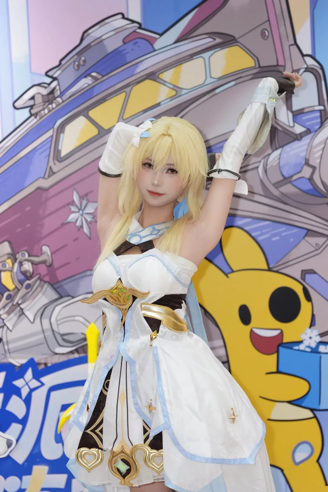原神, cosplay, 熒cos, 原神cos, 雪國列車快閃