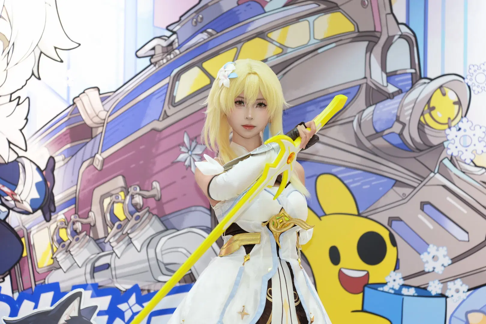 【蛍 コスプレ】原神 オフラインのスノーピアサー ポップアップイベント参加記録 - 不负浪漫与九 - 4枚目