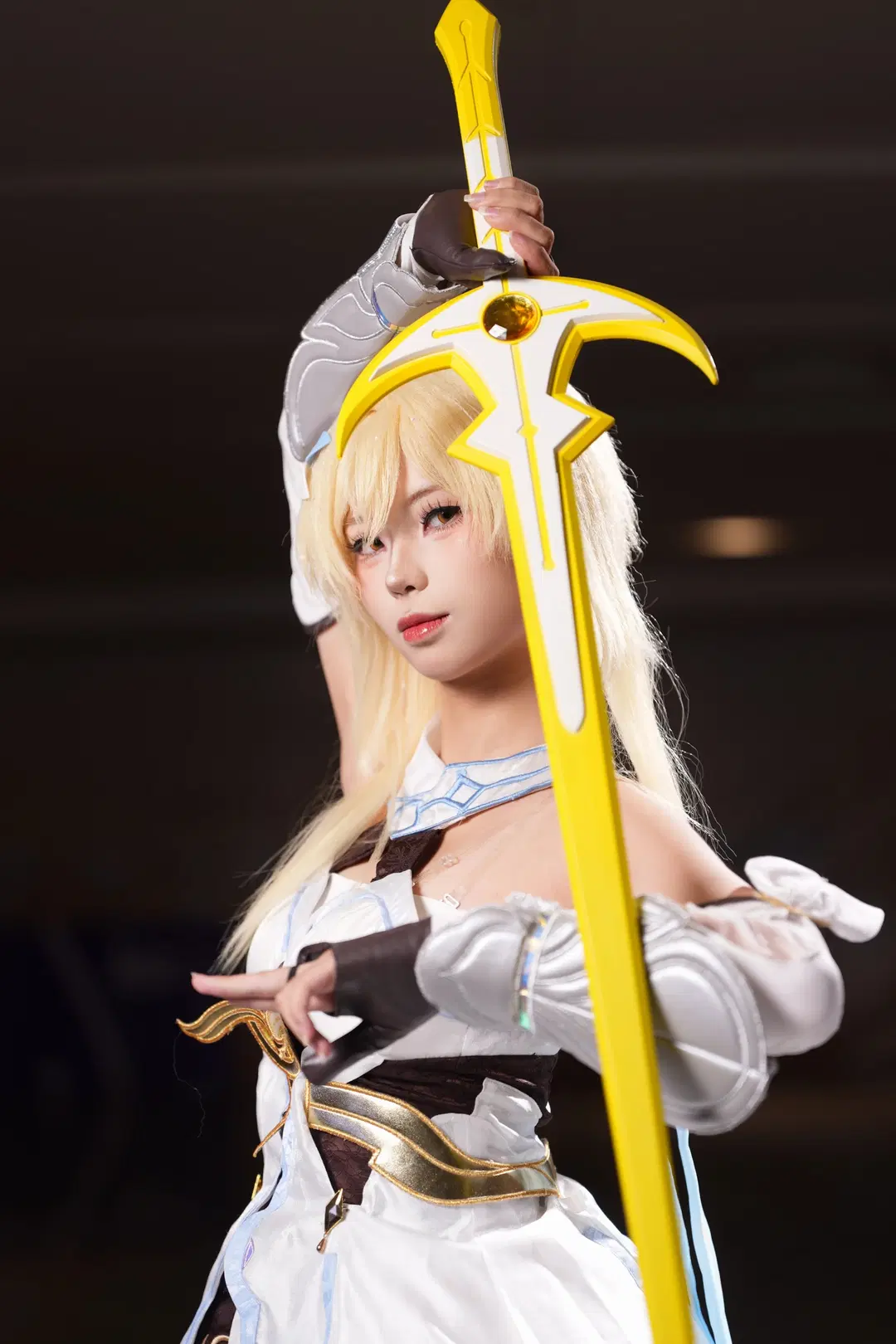 【熒cos】原神大中華場照 戰鬥風熒妹動作細節與拍攝回顧 - 不负浪漫与九 - 第10張