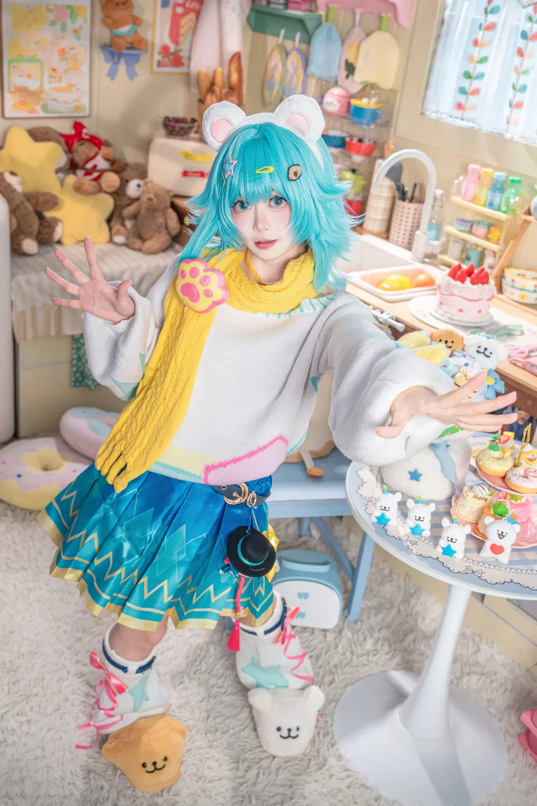 cosplay, Honor of Kings, Xiao Qiao Cosplay, Cute style, Xiao Qiao Line Puppy