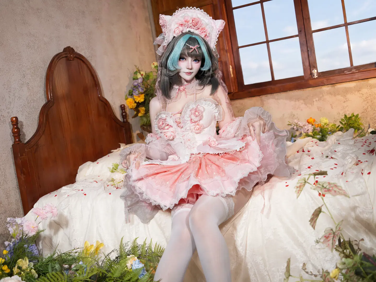 【柴郡cos】碧蓝航线花房里的梦幻小猫咪 - 叶不耶ye - 第3张