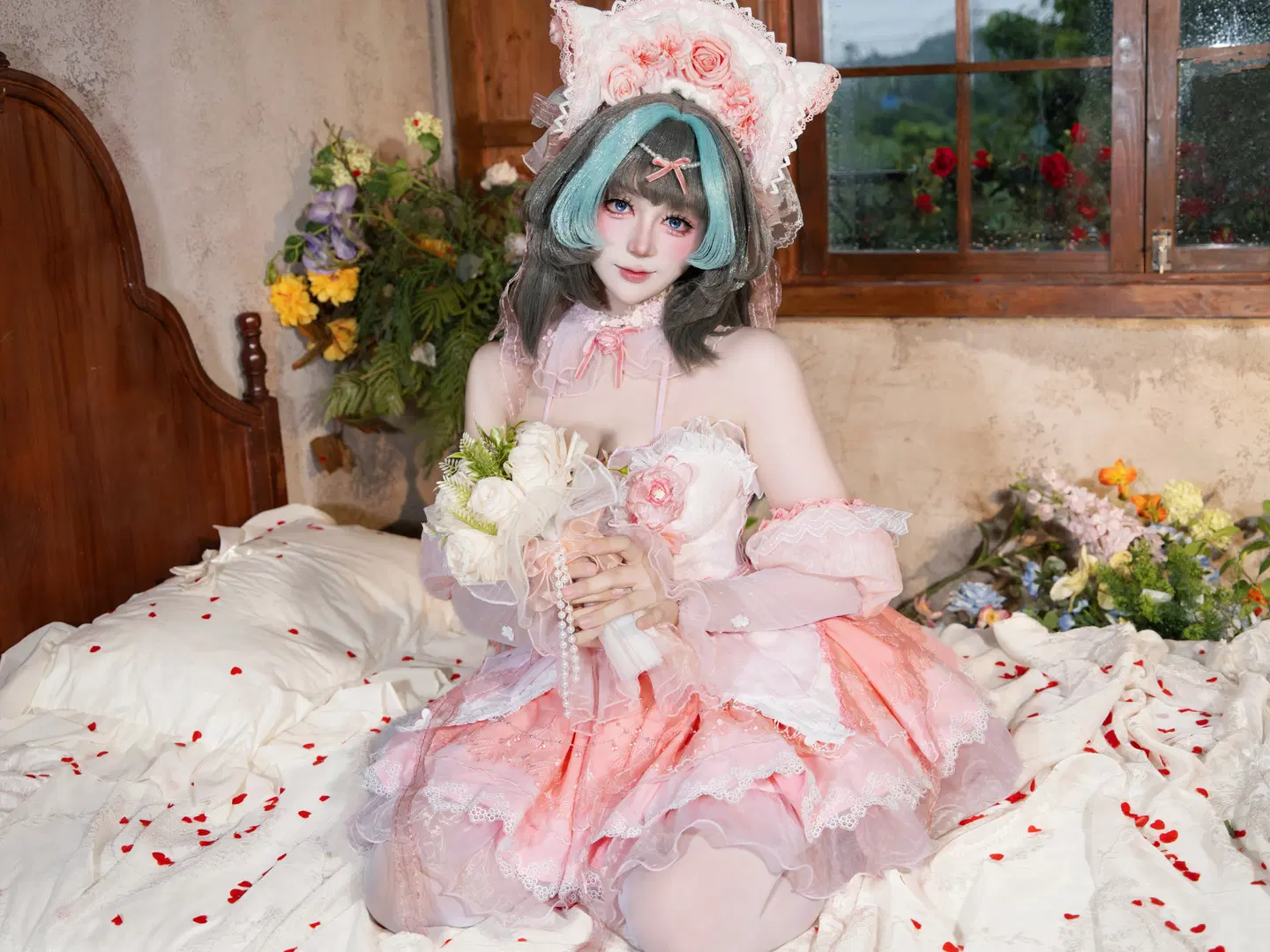 【柴郡cos】碧蓝航线花房里的梦幻小猫咪 - 叶不耶ye - 第4张