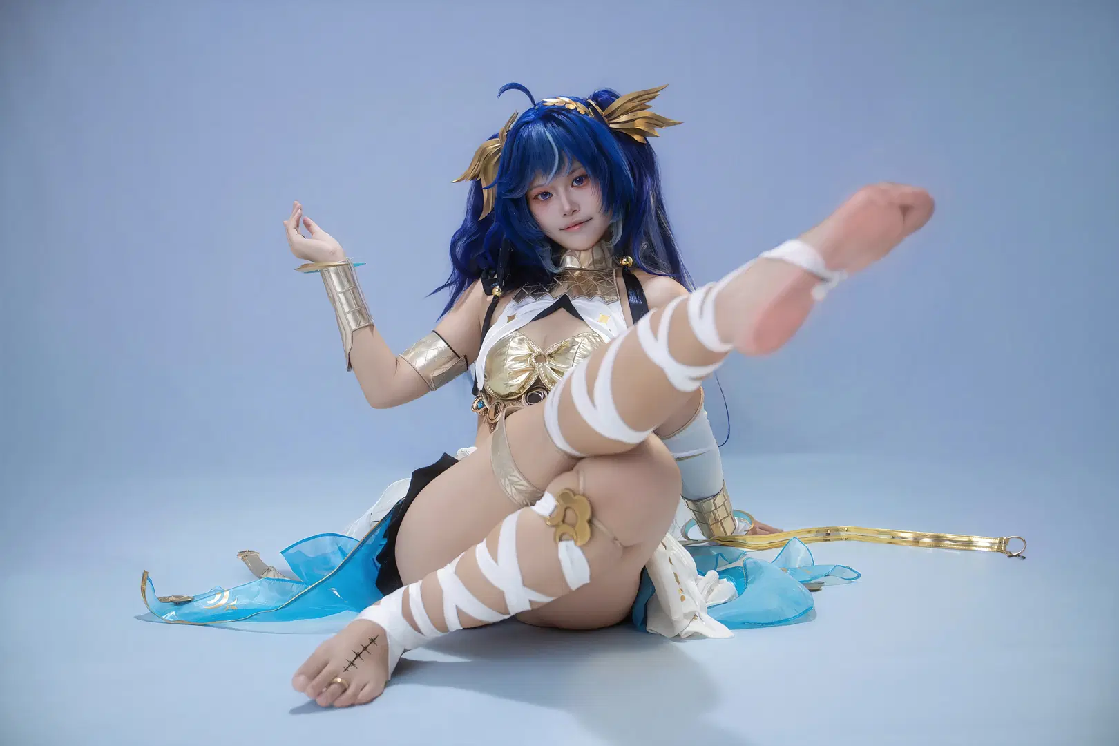 [Iuno cosplay] Wuthering Waves: White studio photography, Achieving Translucent Light and Shadow at Home by 星期 - Image 4