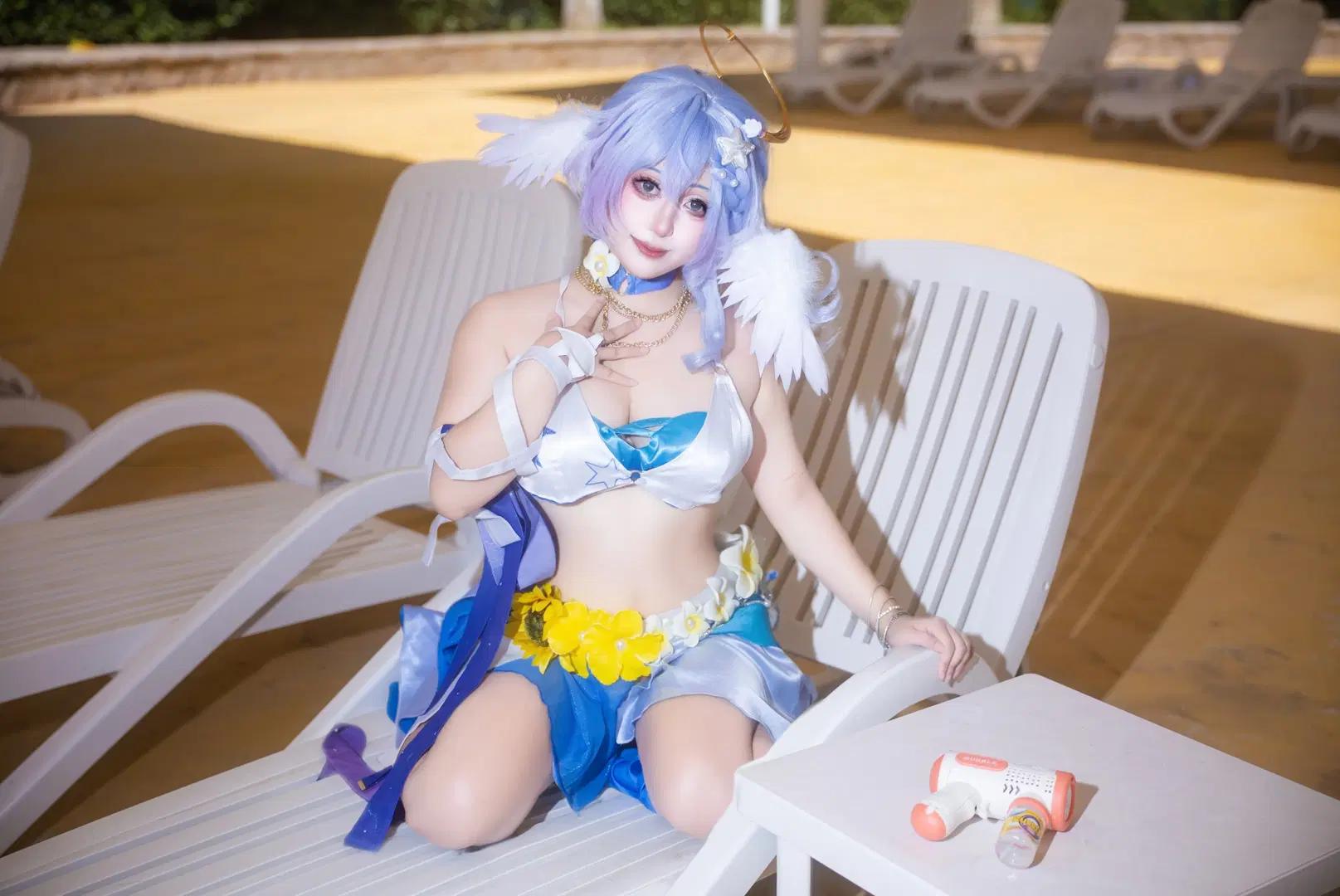 【ロビン コスプレ】『崩壊：スターレイル』ロビンの水着本編写真 - 星期 - 4枚目