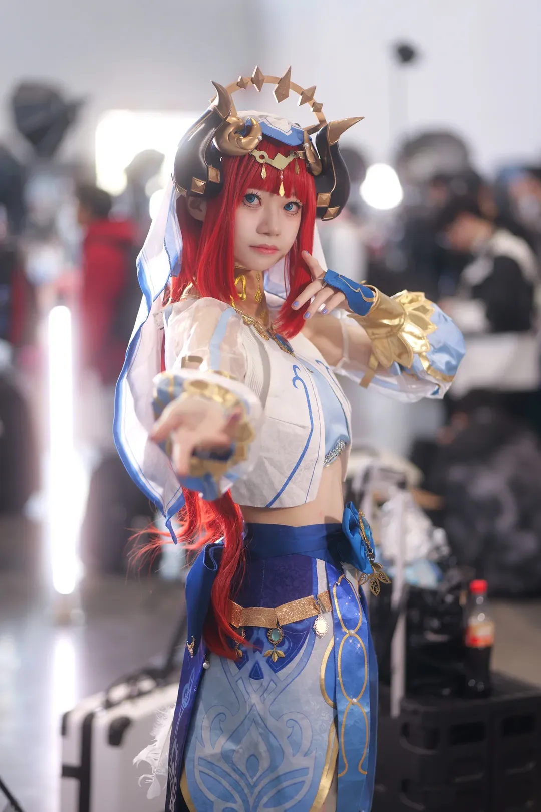 原神, 漫展場照, 妮露cos, cosplay攝影, 花神之舞