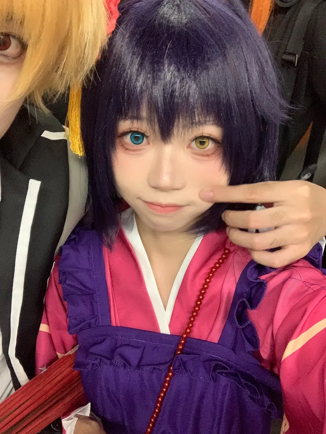 【小鸟游六花cos】中二病也要谈恋爱，和风红伞与异色瞳的视觉呈现 - 了了ovo - 第3张