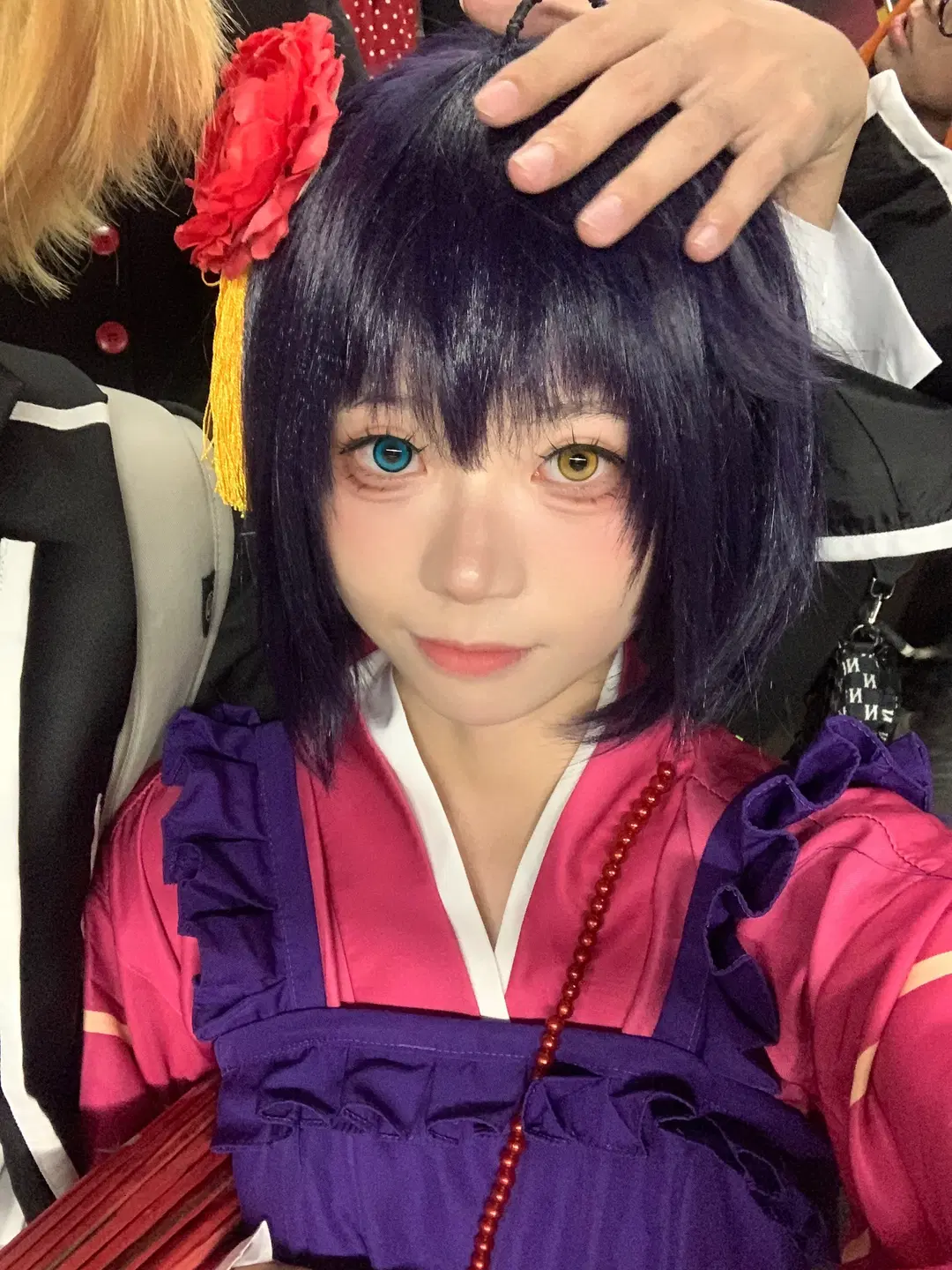 【小鸟游六花cos】中二病也要谈恋爱，和风红伞与异色瞳的视觉呈现 - 了了ovo - 第4张