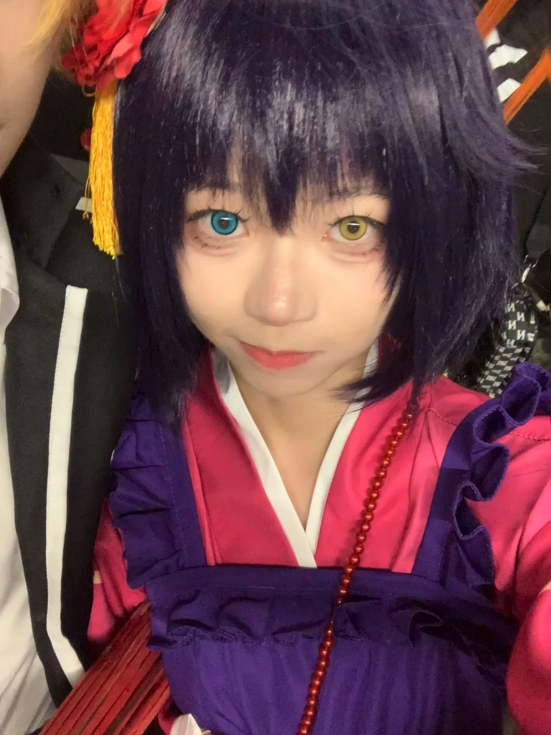 【小鸟游六花cos】中二病也要谈恋爱，和风红伞与异色瞳的视觉呈现 - 了了ovo - 第5张
