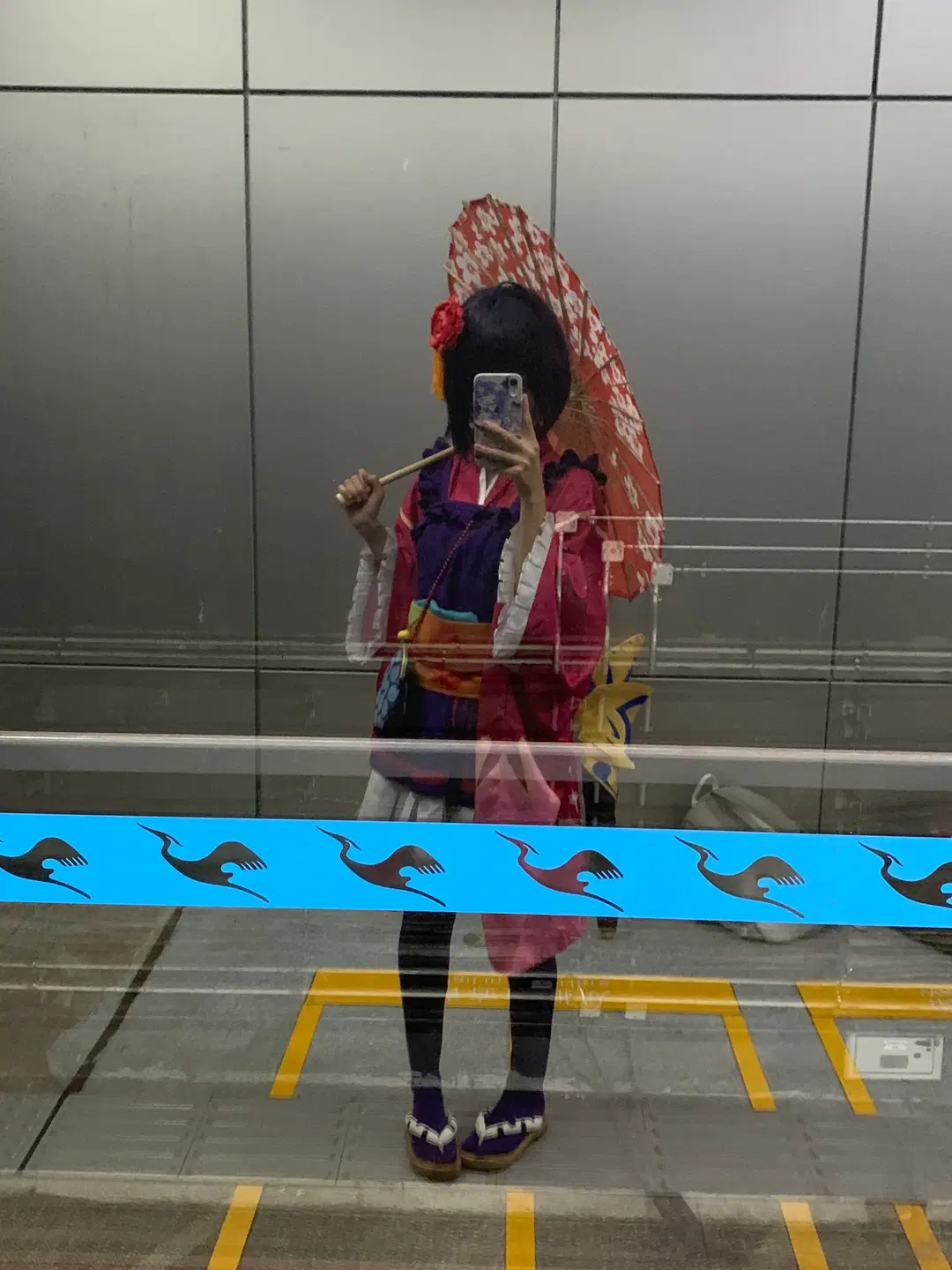 【小鸟游六花cos】中二病也要谈恋爱，和风红伞与异色瞳的视觉呈现 - 了了ovo - 第6张