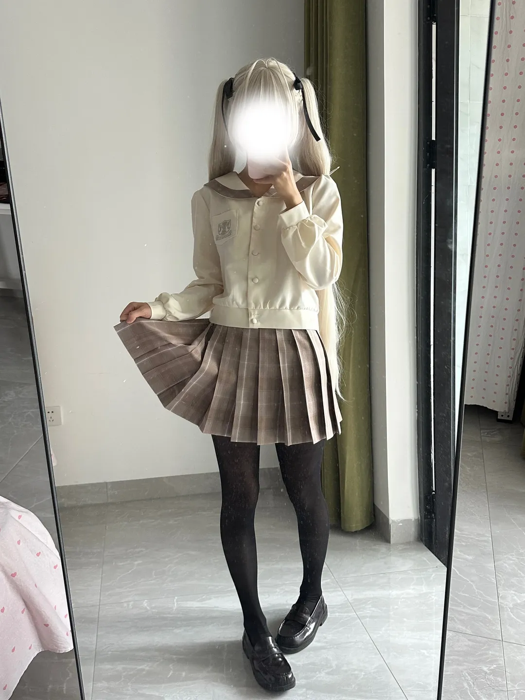 Anime cosplay, Kasugano Sora cosplay, Yosuga no Sora, Black pantyhose, Outfits that make shoulders look broader