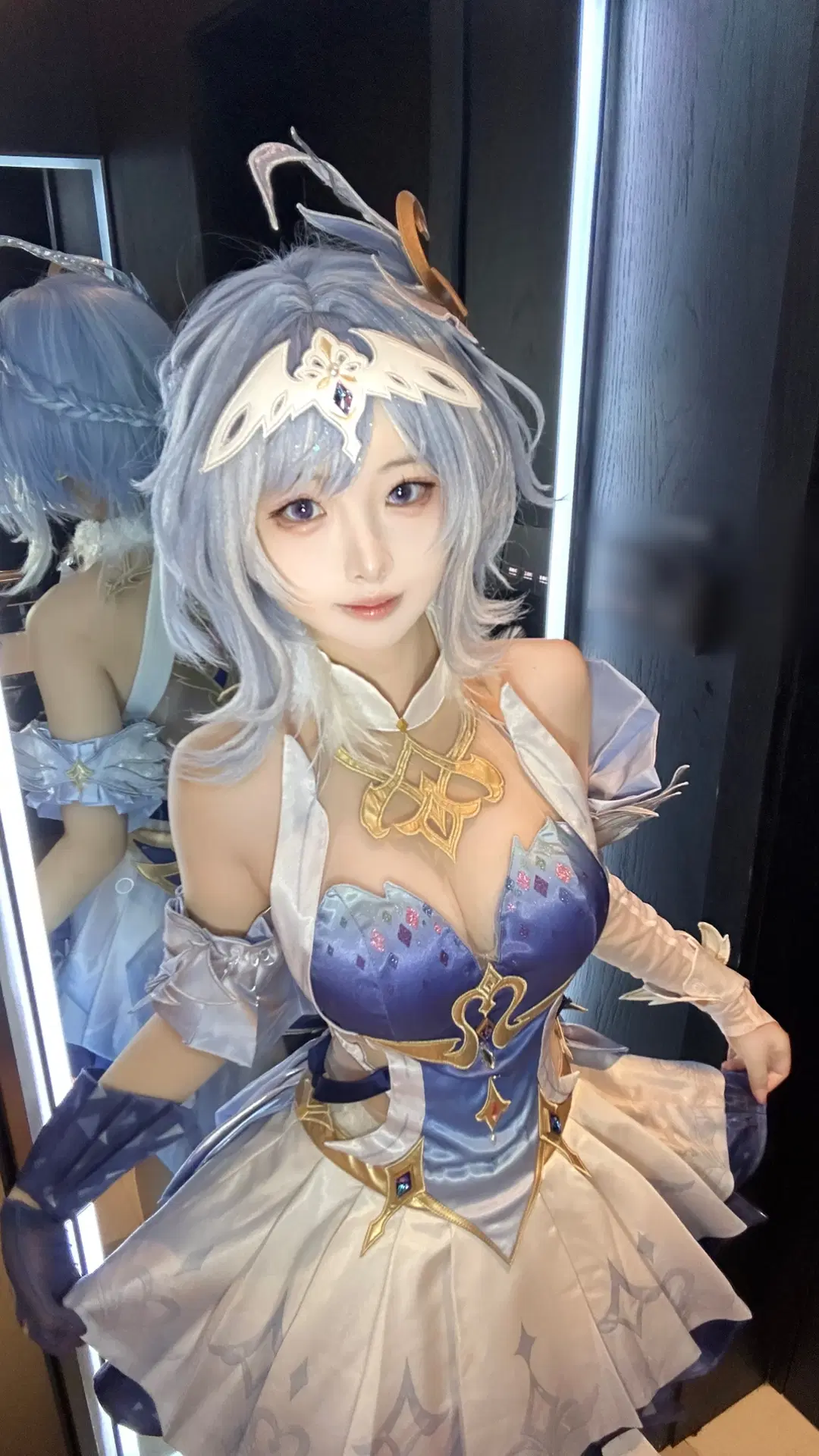 【オデット コスプレ】『原神』雪鳥の礼賛をご覧なさい：細部に宿る上質な質感 - 月落不成眠 - 2枚目