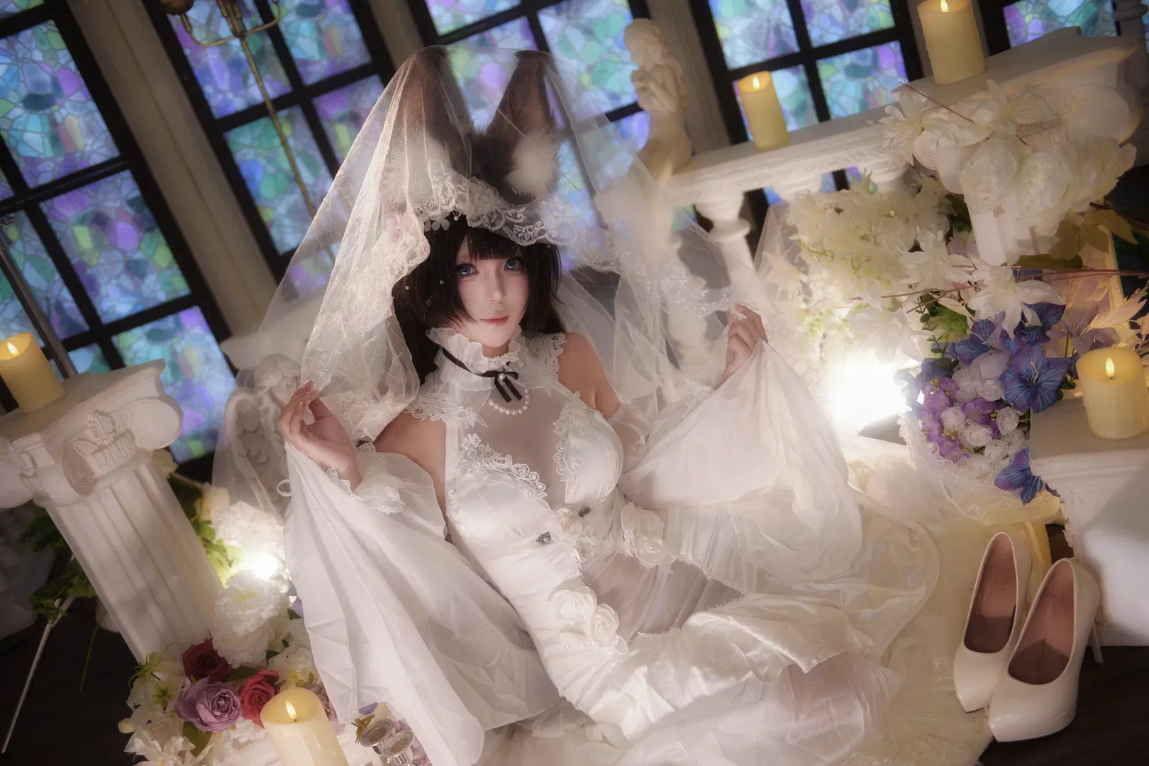 【天城cos】碧藍航線誓約花嫁 - 电脑眠眠猫 - 第5張