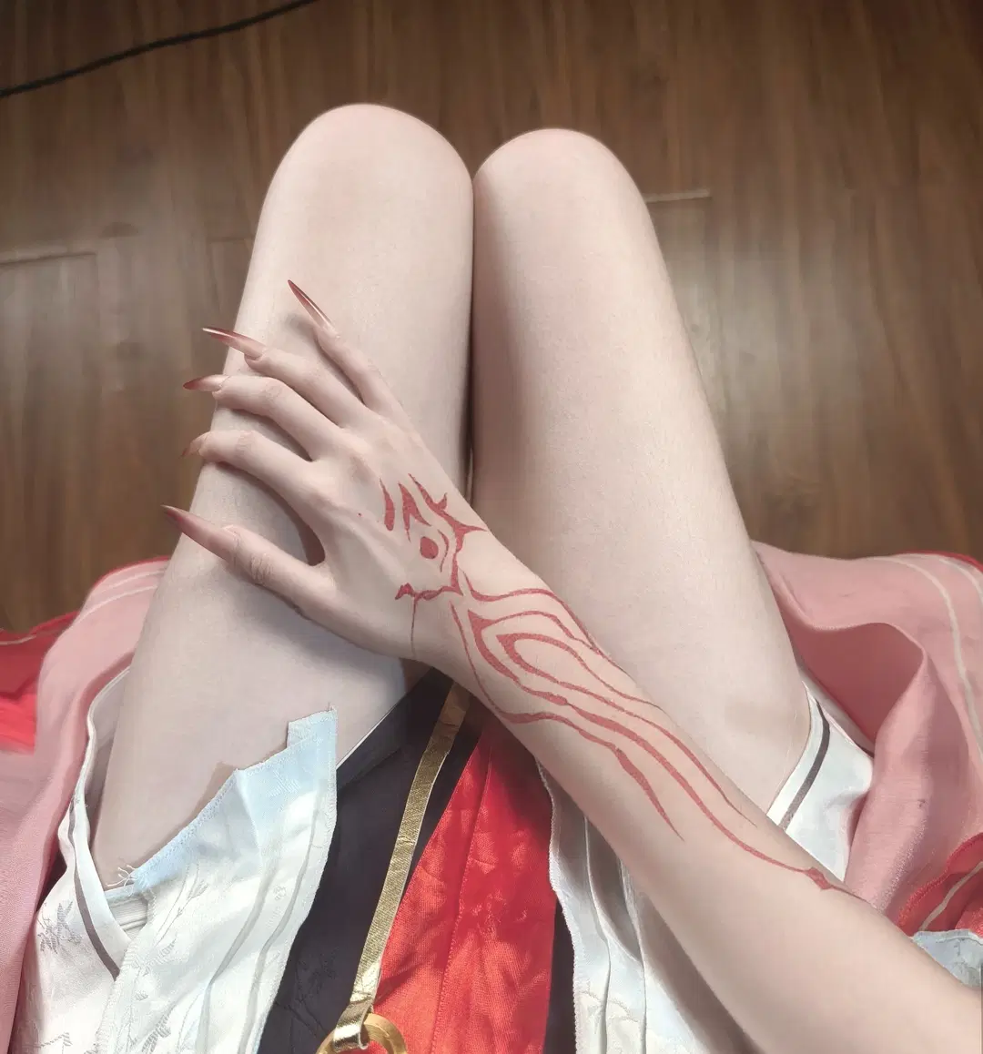 [Hsin cosplay] The lazy charm of Wuthering Waves' fox spirit is all in these details by 夏兔 - Image 3
