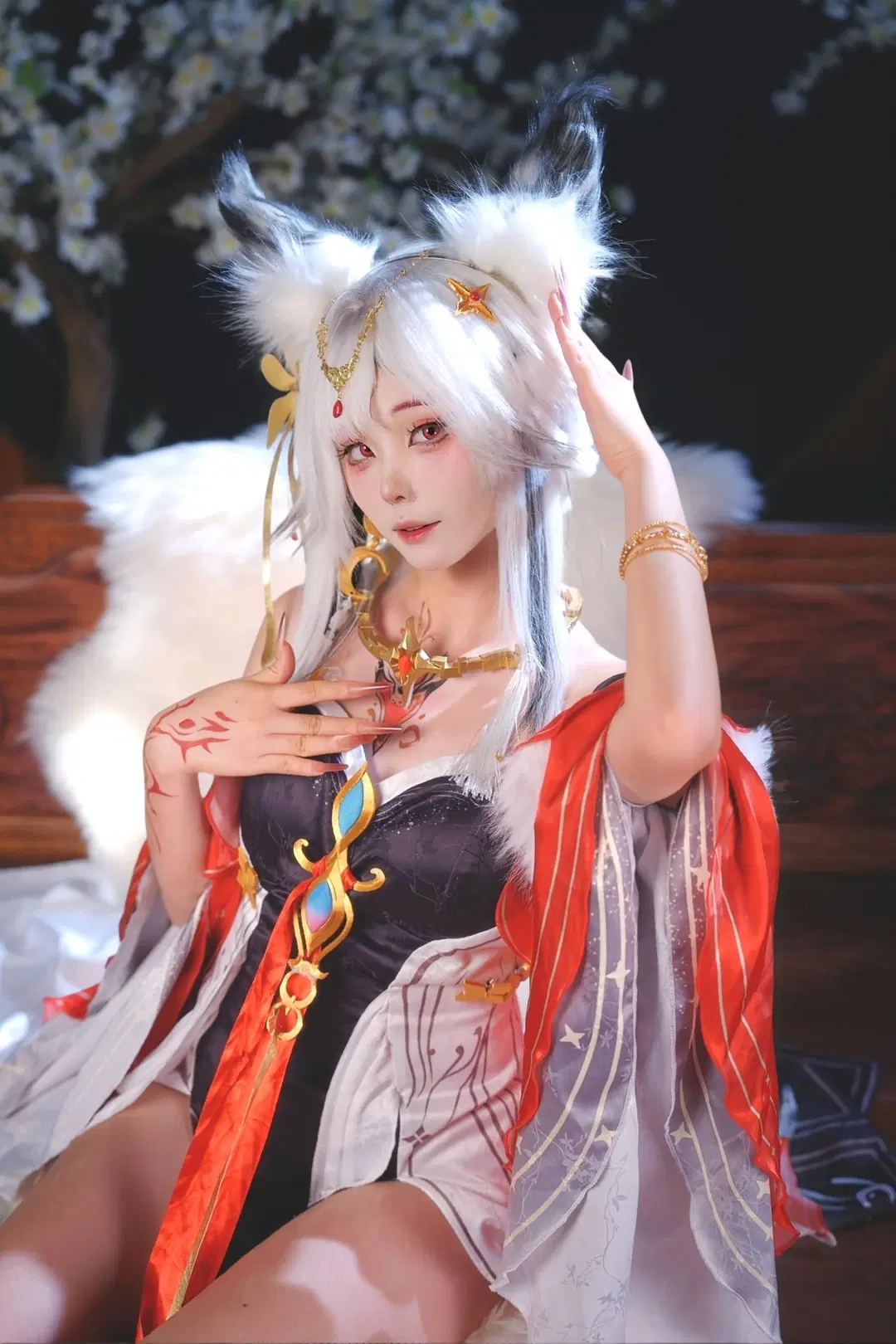【心月狐cos】鸣潮国风狐妖的月下清影 - 夏兔 - 第3张