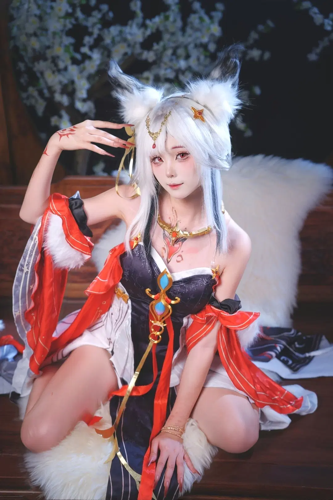 【心月狐cos】鸣潮国风狐妖的月下清影 - 夏兔 - 第4张