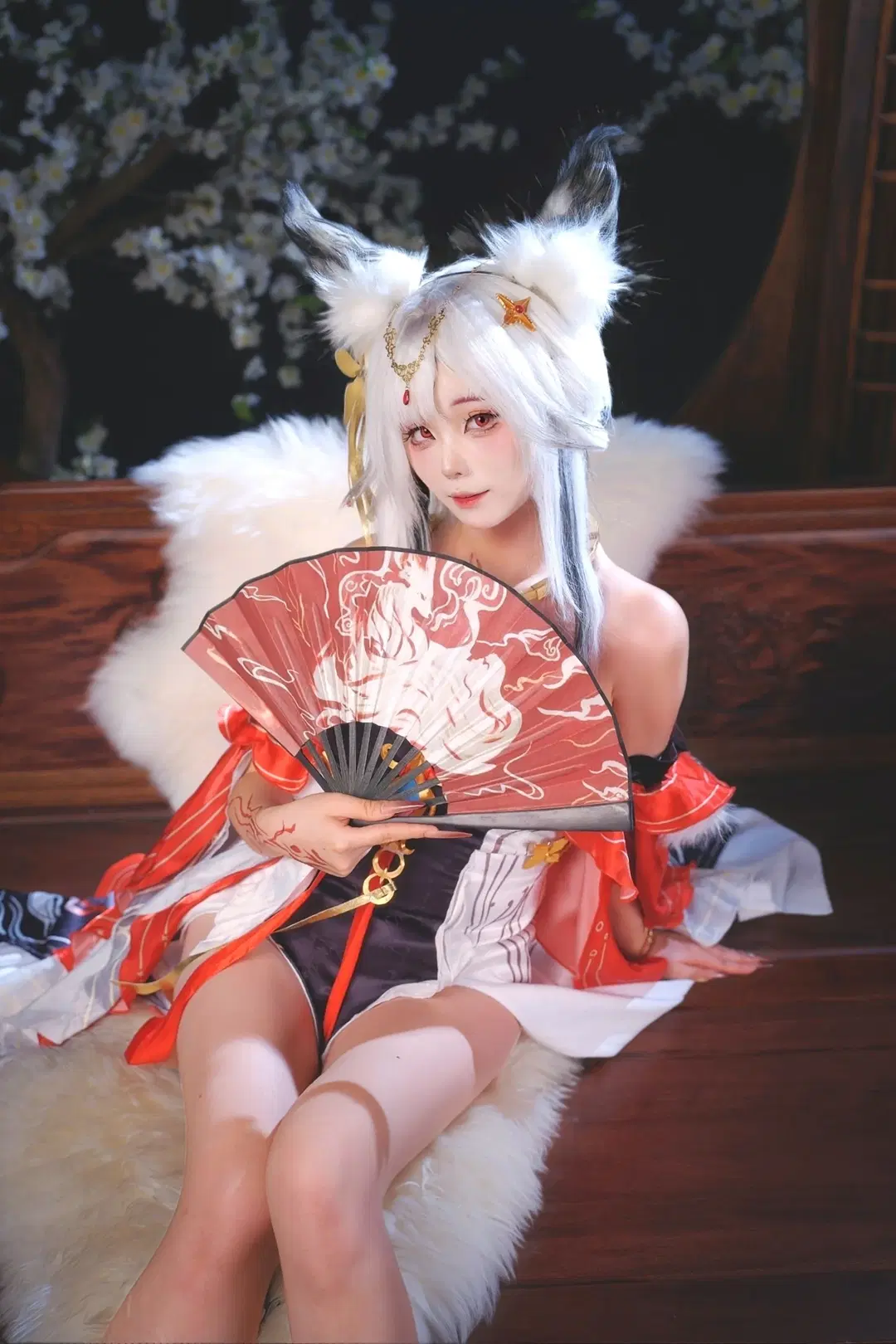 【心月狐cos】鸣潮国风狐妖的月下清影 - 夏兔 - 第7张