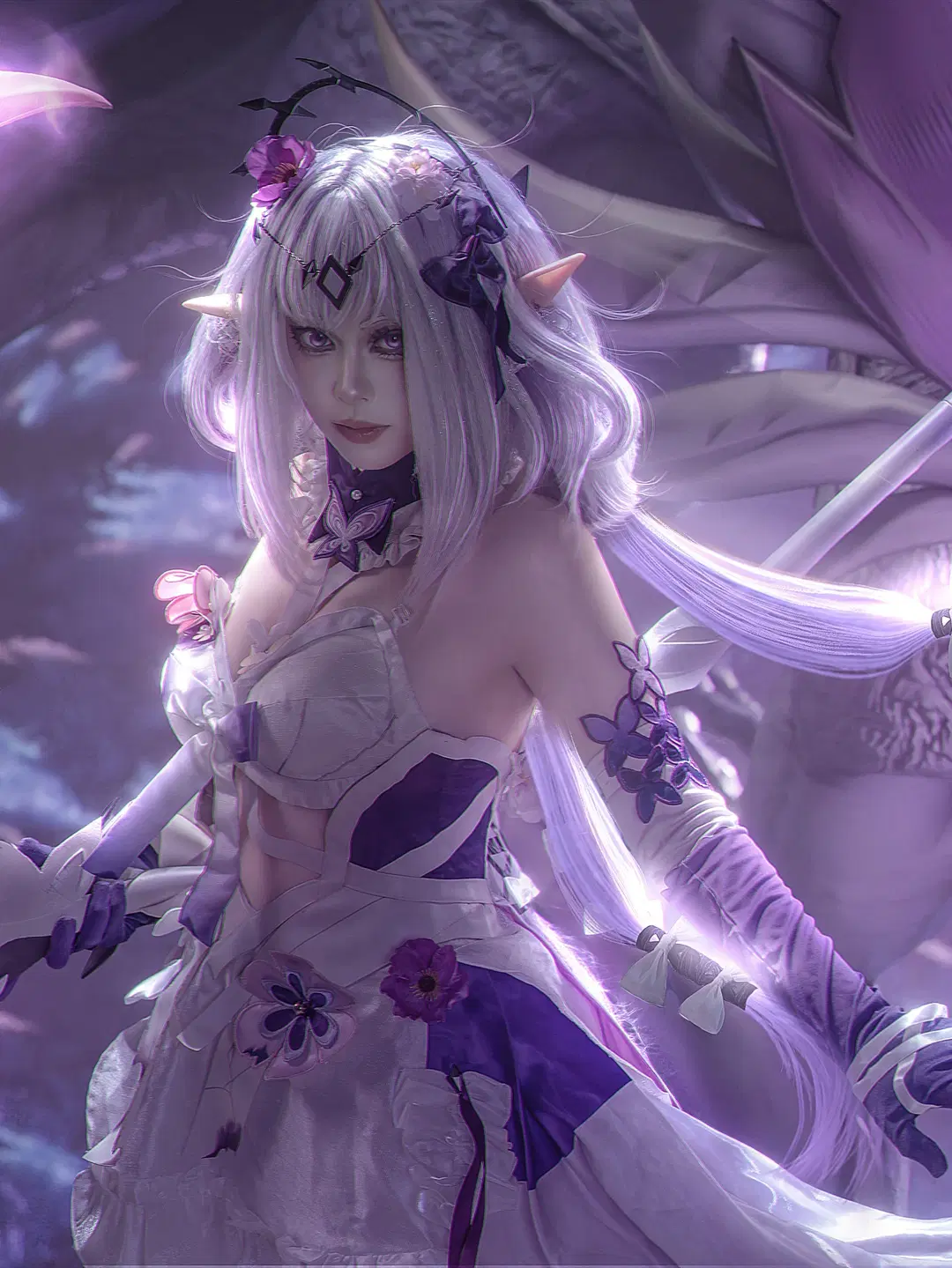 [Castorice cosplay] Honkai: Star Rail: Magical Fantasy Wielding the Scythe by SanX_三夏 - Image 2