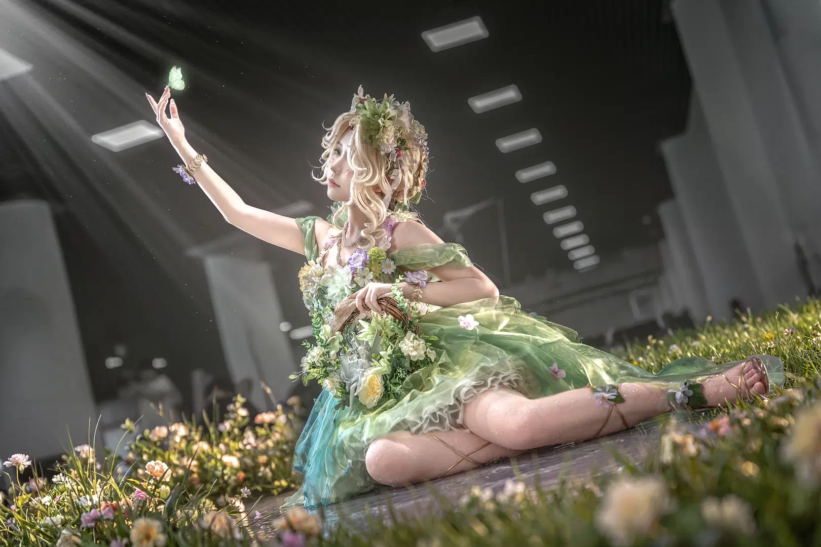 第五人格, 漫展场照, 园丁cos, 长夏永不凋落, 园丁宁芙奖