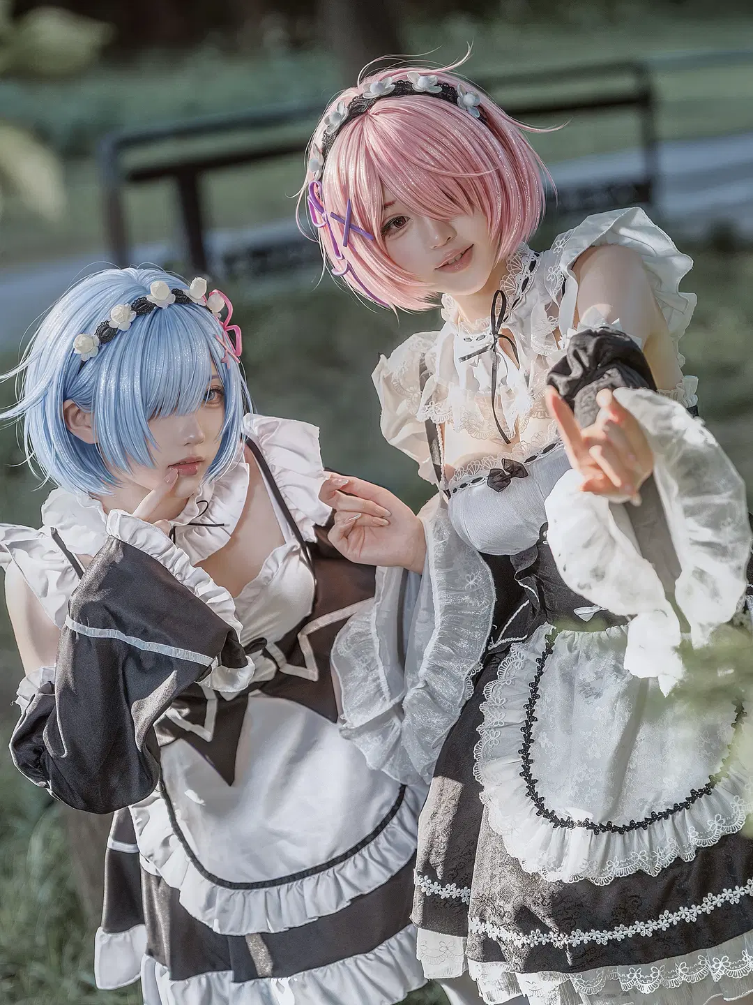 【Rem cosplay & Ram】Re:ZERO -Starting Life in Another World- Finished Photoshoot by SanX_三夏 - Image 2