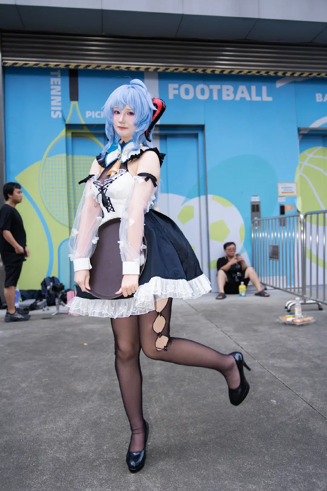 【甘雨 コスプレ】『原神』甘雨 メイド服姿のホタルACGエキスポ速報写真 - 尤加-Yuga - 5枚目
