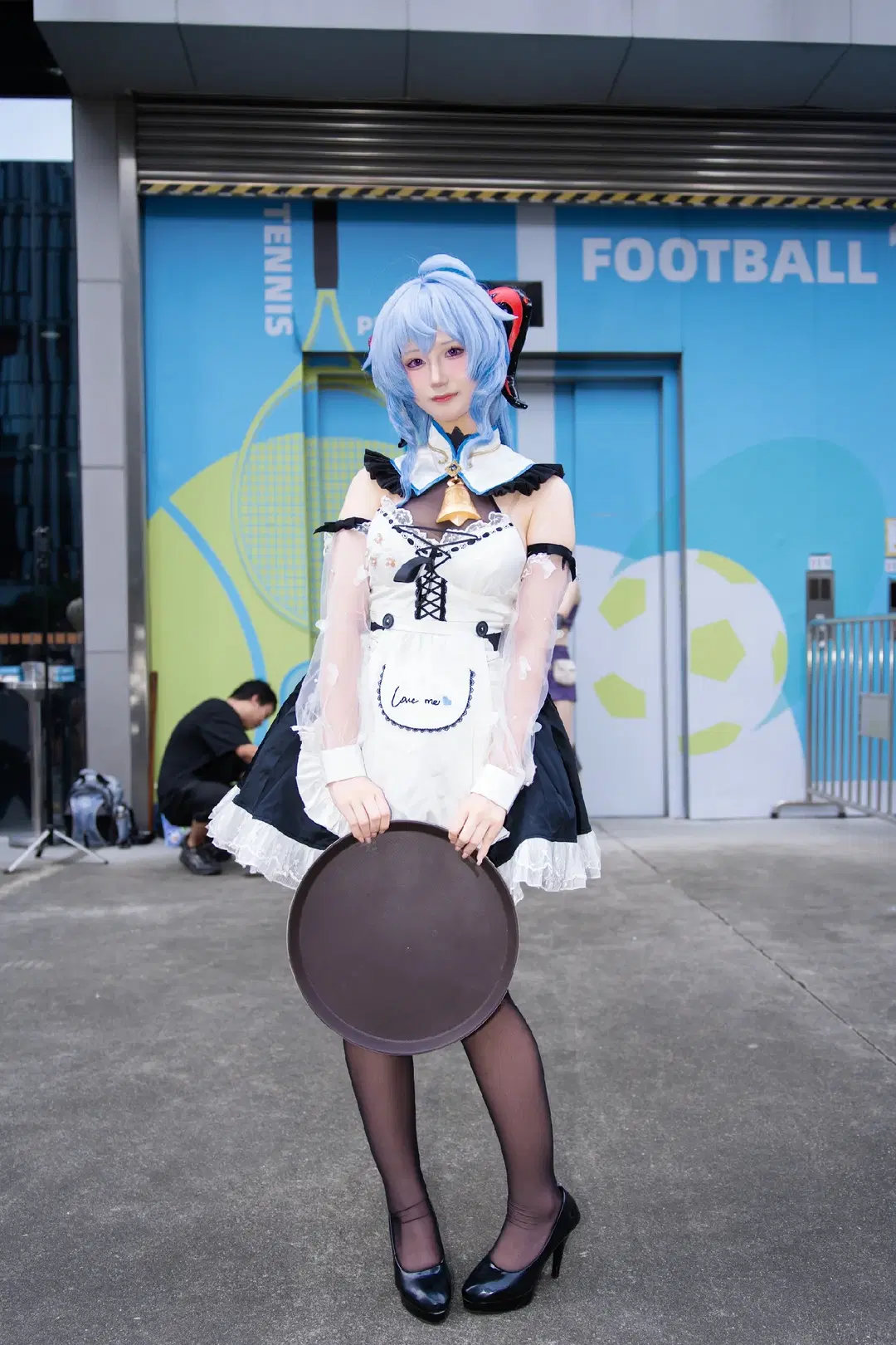 【甘雨 コスプレ】『原神』甘雨 メイド服姿のホタルACGエキスポ速報写真 - 尤加-Yuga - 8枚目