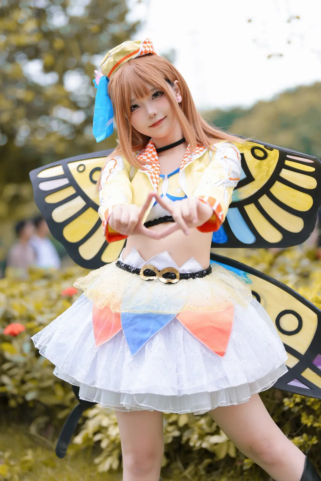 【國木田花丸cos】LoveLive Sunshine 黃色蝴蝶精靈的元氣綻放 - 猫鸽咕咕咕 - 第2張