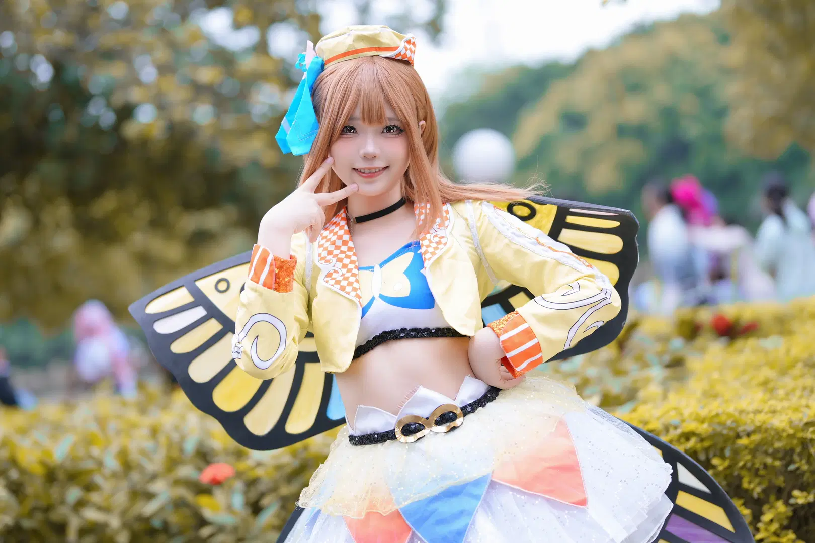 【國木田花丸cos】LoveLive Sunshine 黃色蝴蝶精靈的元氣綻放 - 猫鸽咕咕咕 - 第4張