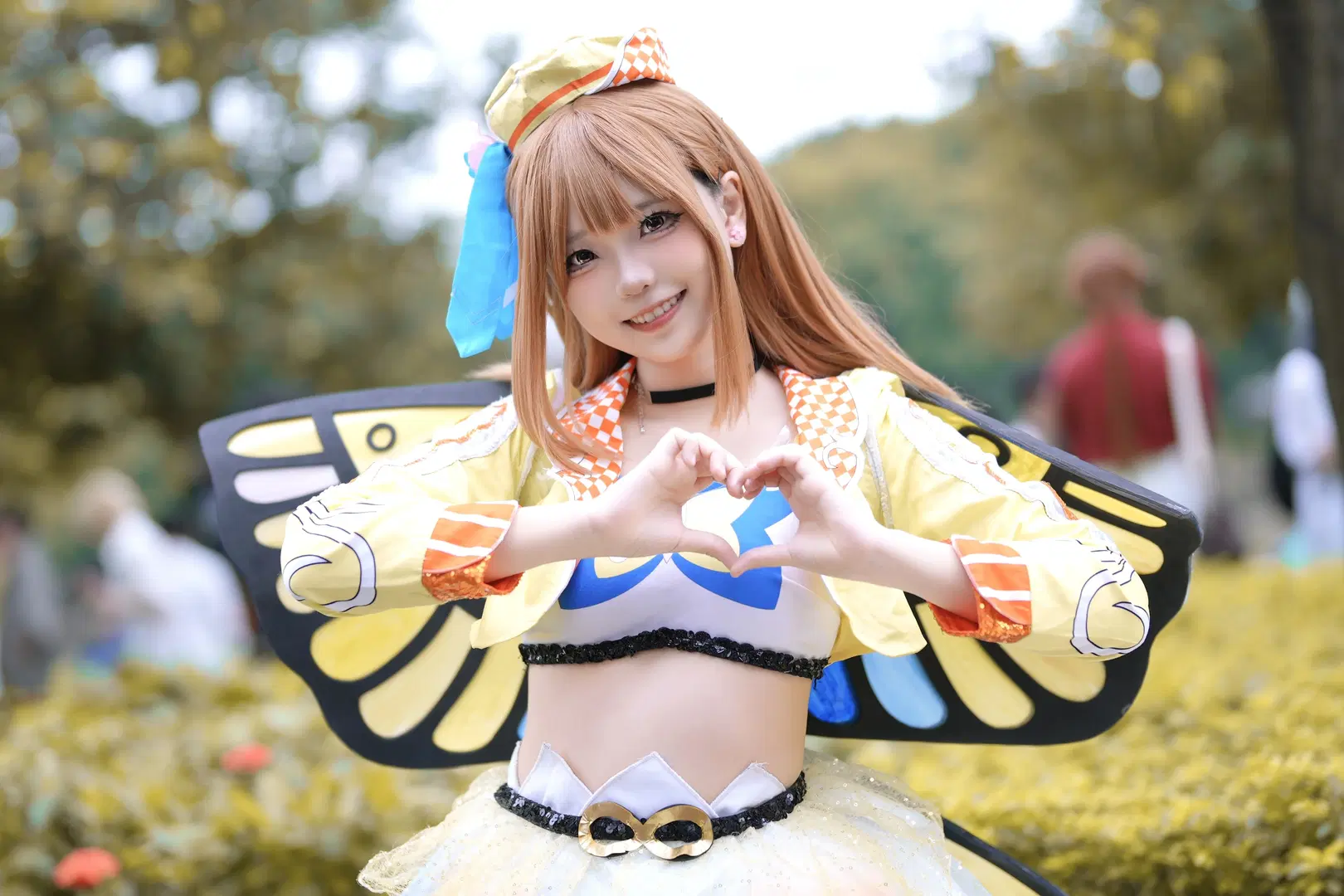 【國木田花丸cos】LoveLive Sunshine 黃色蝴蝶精靈的元氣綻放 - 猫鸽咕咕咕 - 第5張