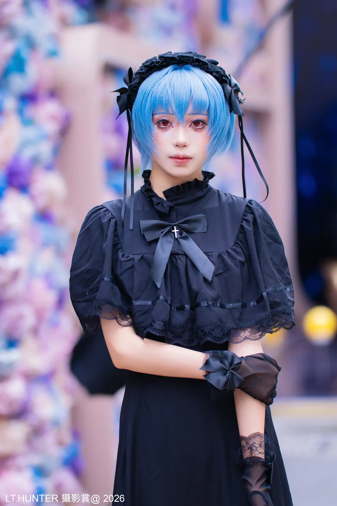 cosplay, 精灵耳妆造, 哥特风女仆, 多风格写真, 动星漫展