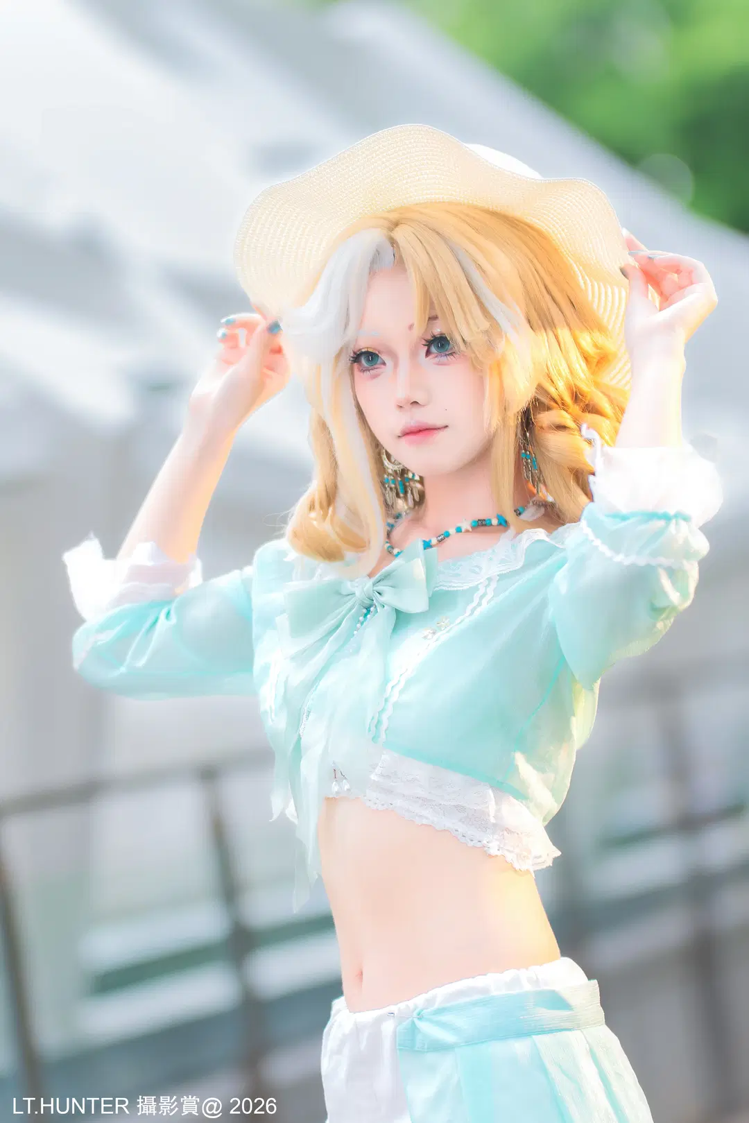 动星外景多风格cosplay记录，暗黑哥特与精灵造型的碰撞 - 聆聽獵人 - 第7张