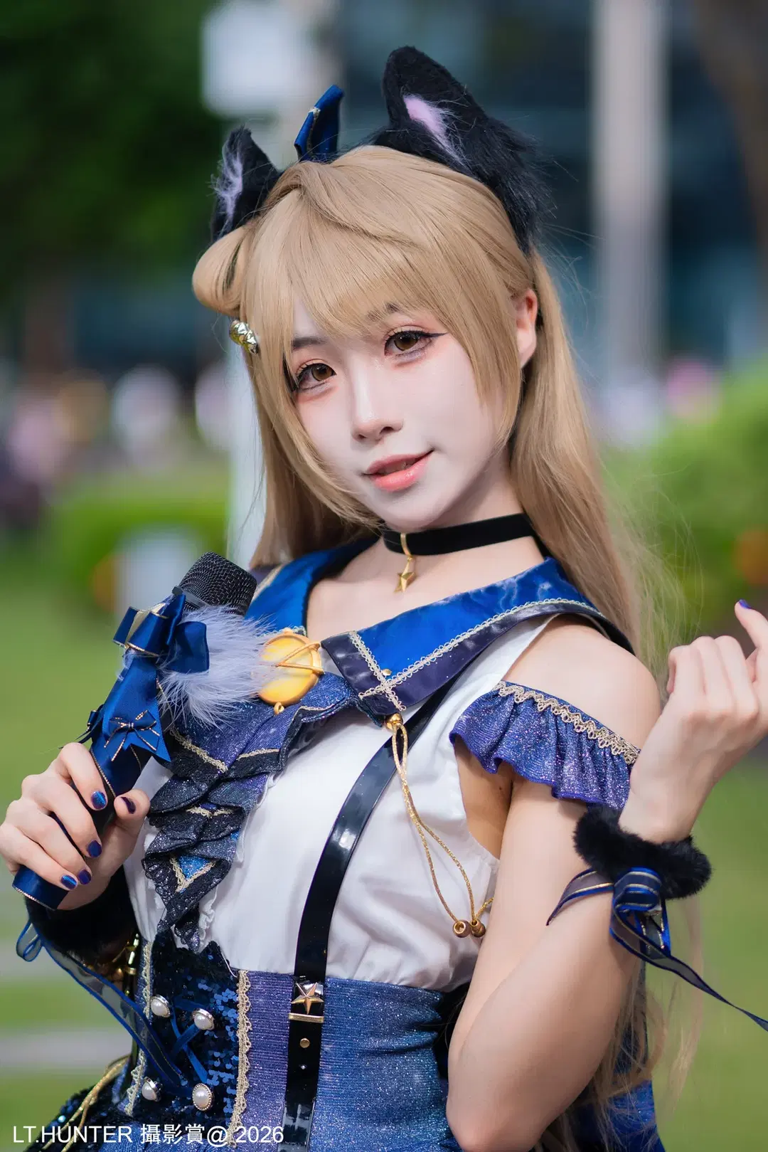 【南小鳥cos】螢火蟲漫展的藍色閃耀時刻 - 聆聽獵人 - 第4張
