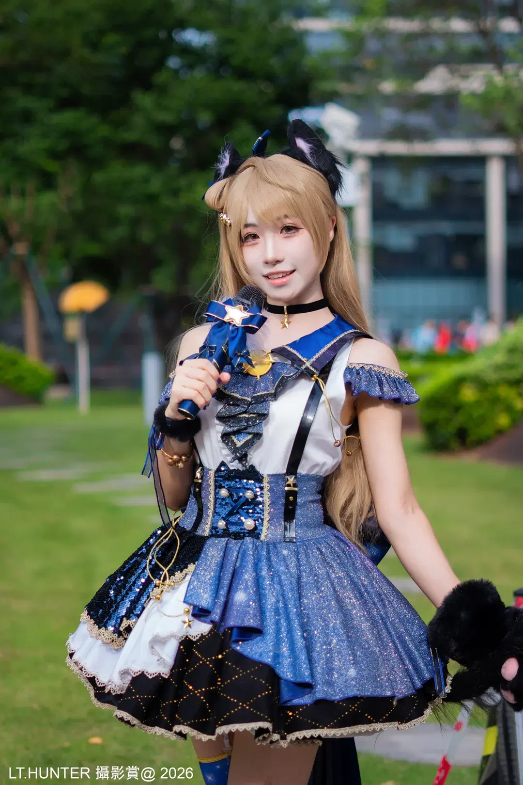 【南小鳥cos】螢火蟲漫展的藍色閃耀時刻 - 聆聽獵人 - 第5張