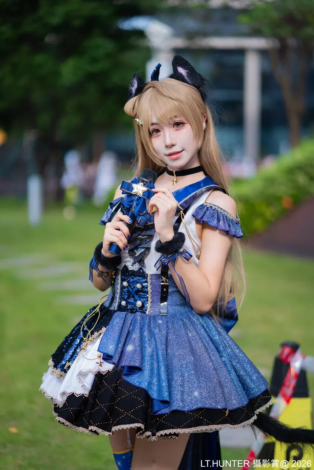 【南小鳥cos】螢火蟲漫展的藍色閃耀時刻 - 聆聽獵人 - 第7張
