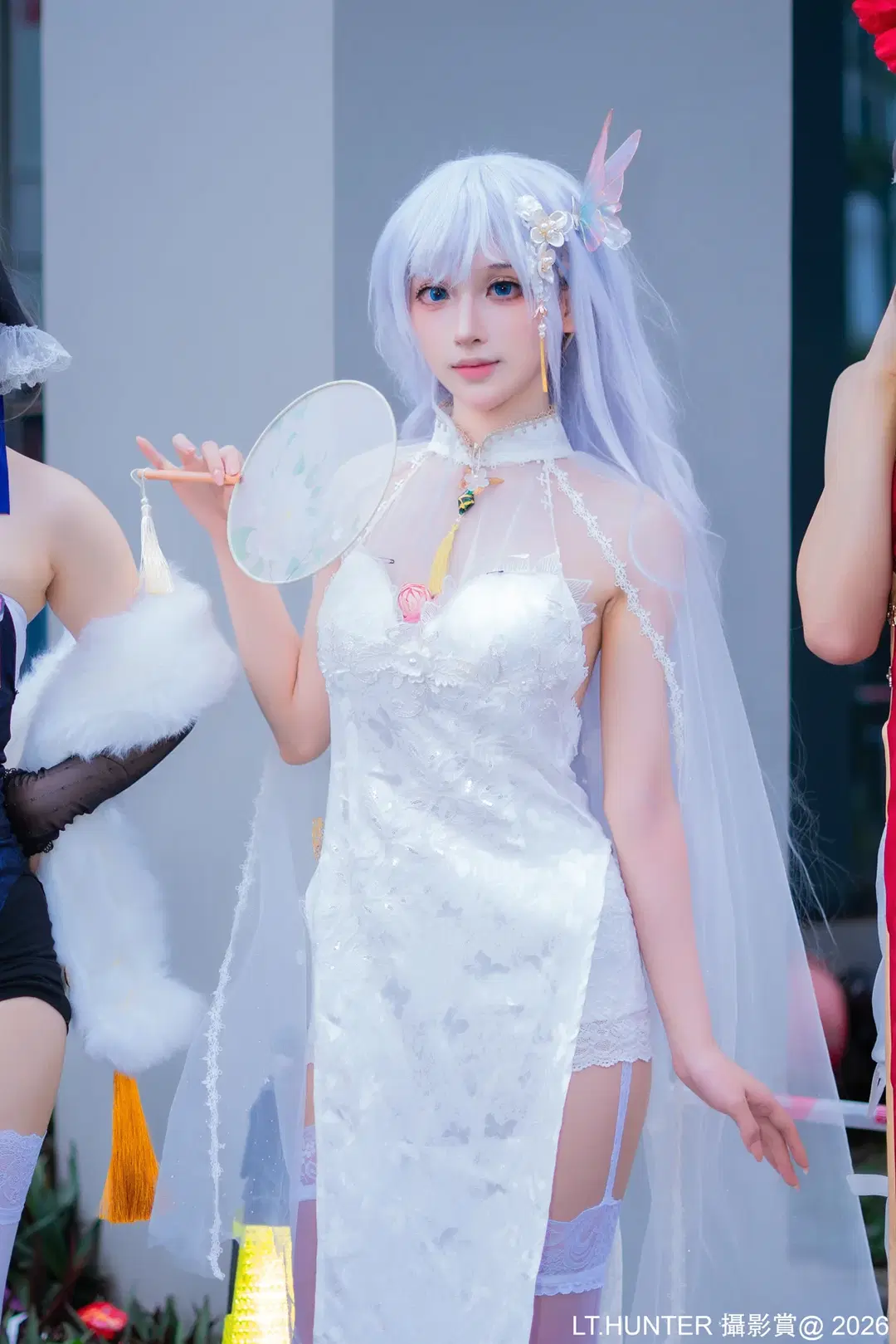 碧蓝航线, 二次元cosplay, 旗袍cos, 漫展cos, 白丝cos