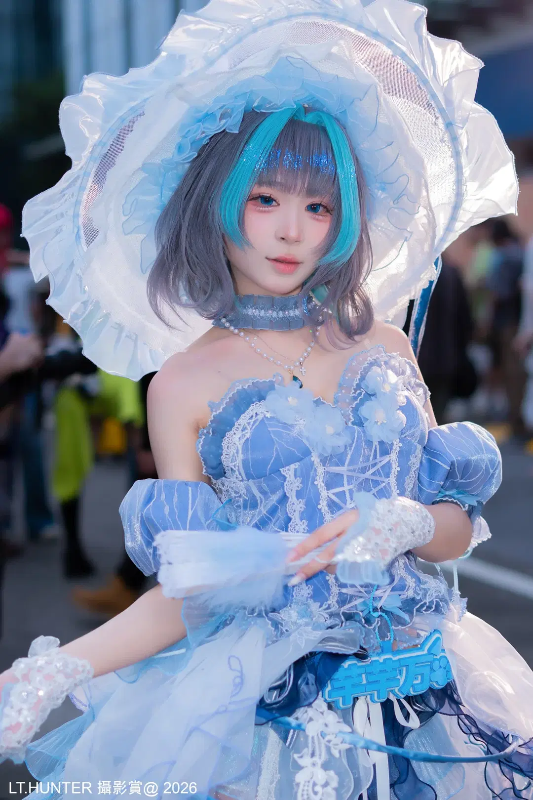 【芊芊万cos】萤火虫漫展现场直拍 - 聆聽獵人 - 第2张
