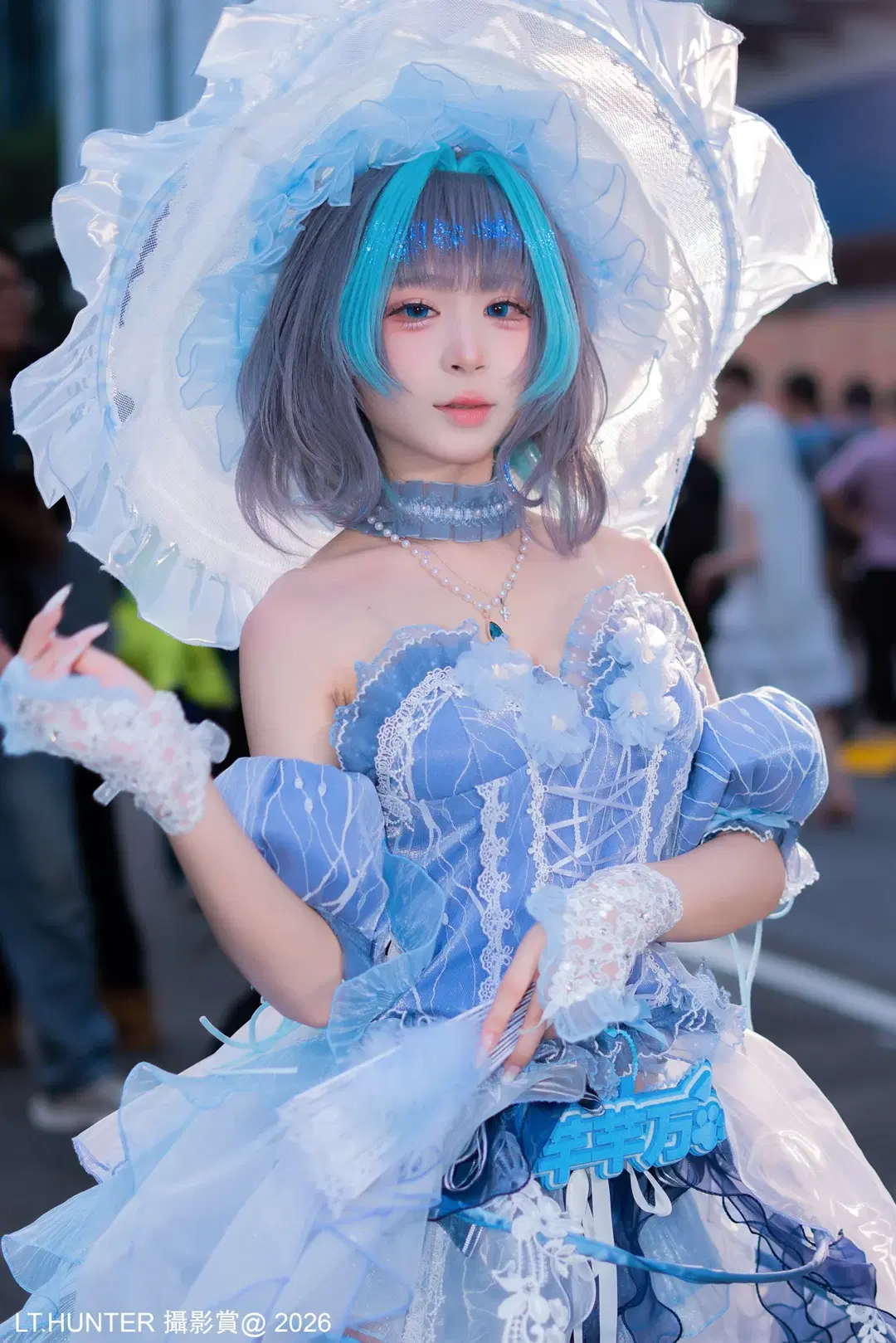 【芊芊万cos】萤火虫漫展现场直拍 - 聆聽獵人 - 第6张