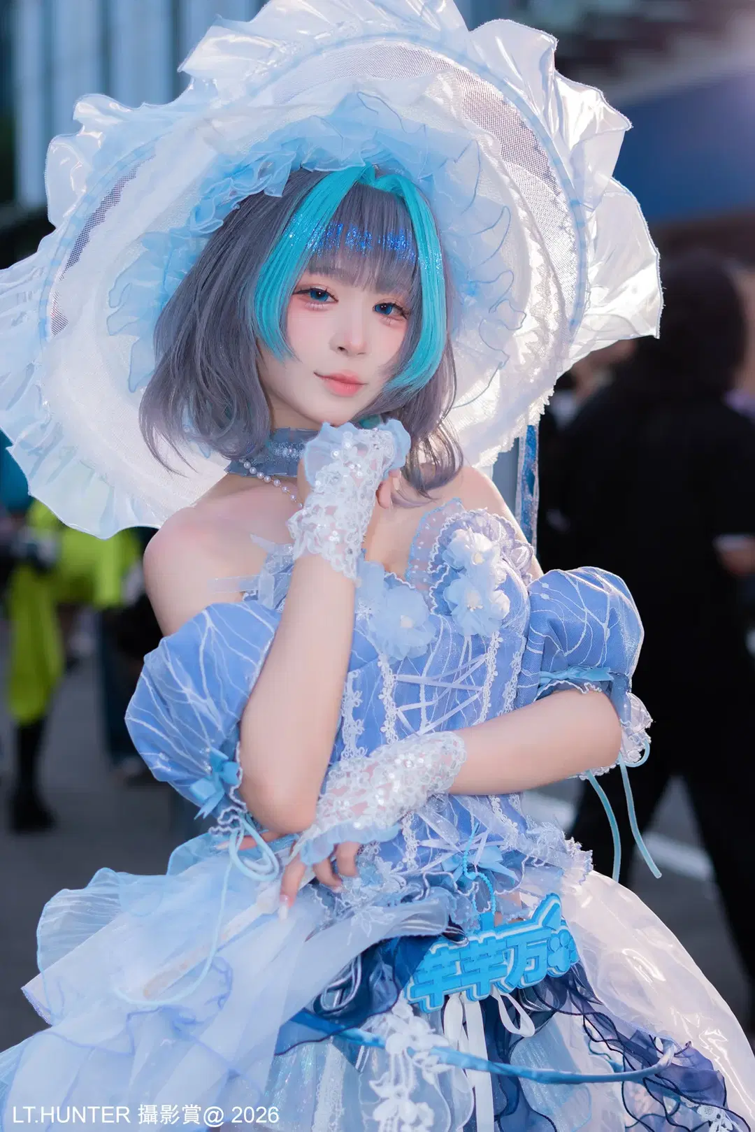 【芊芊万cos】萤火虫漫展现场直拍 - 聆聽獵人 - 第7张