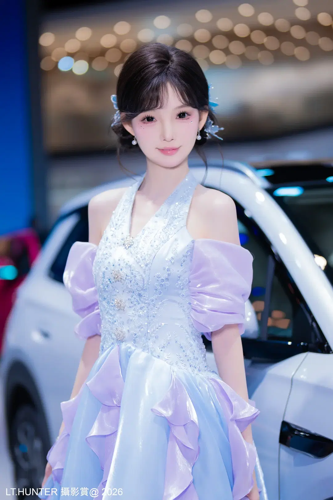 蓝紫渐变礼服车展现场记录 - 聆聽獵人 - 第3张