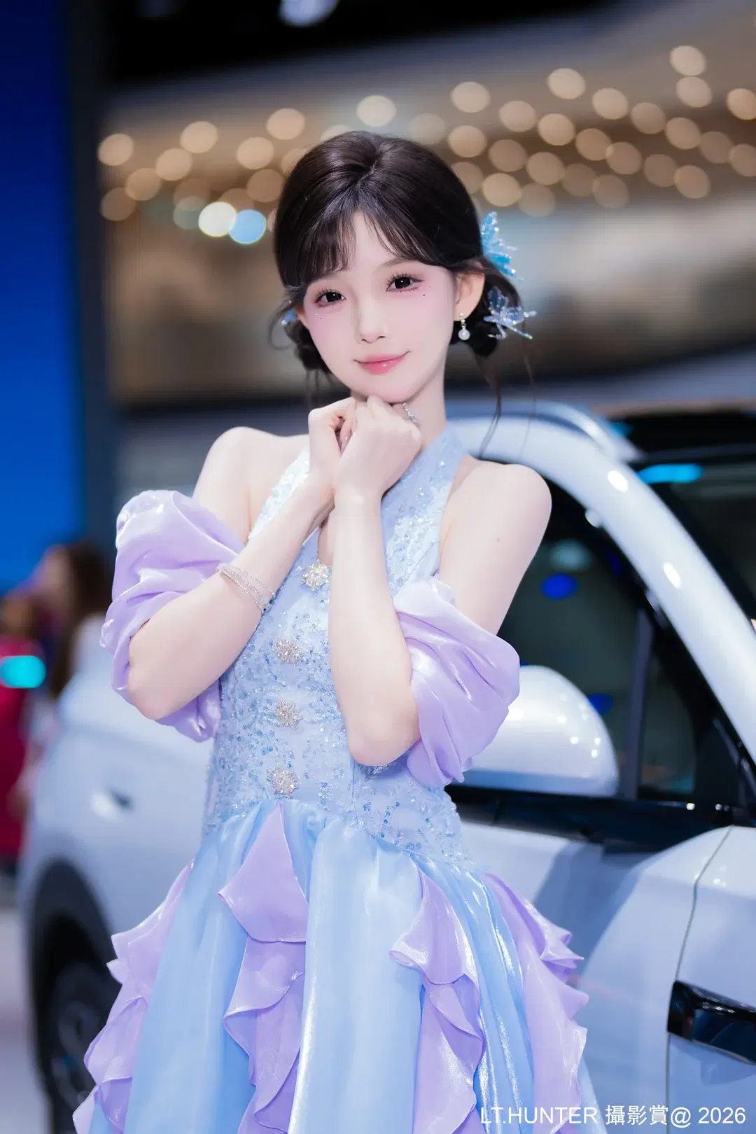 蓝紫渐变礼服车展现场记录 - 聆聽獵人 - 第4张