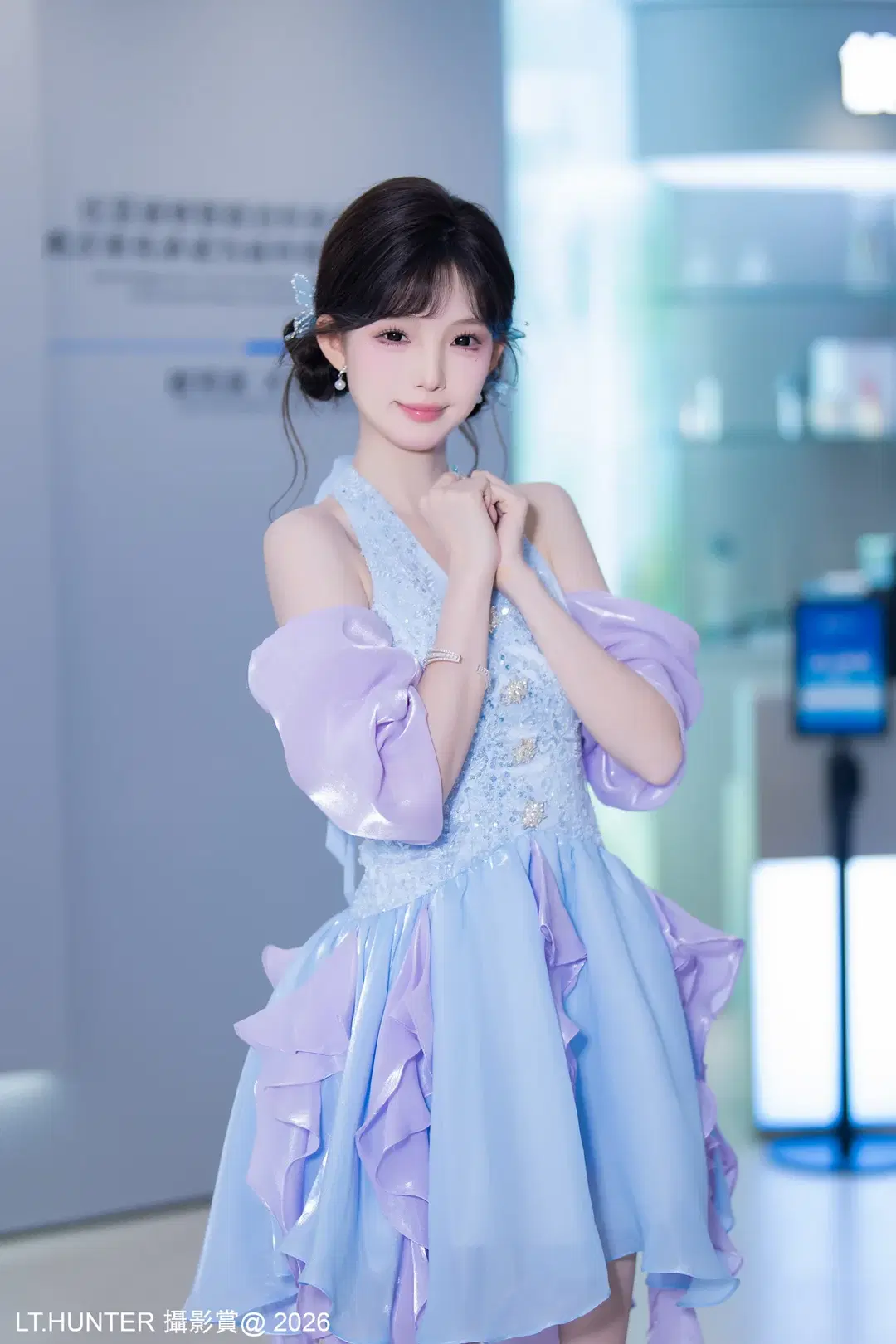 蓝紫渐变礼服车展现场记录 - 聆聽獵人 - 第7张