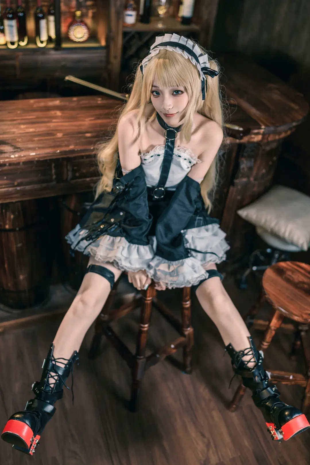 【マリー・ローズ コスプレ】酒場のワルい女、ギャップ萌え全開！ - 大橘 - 11枚目