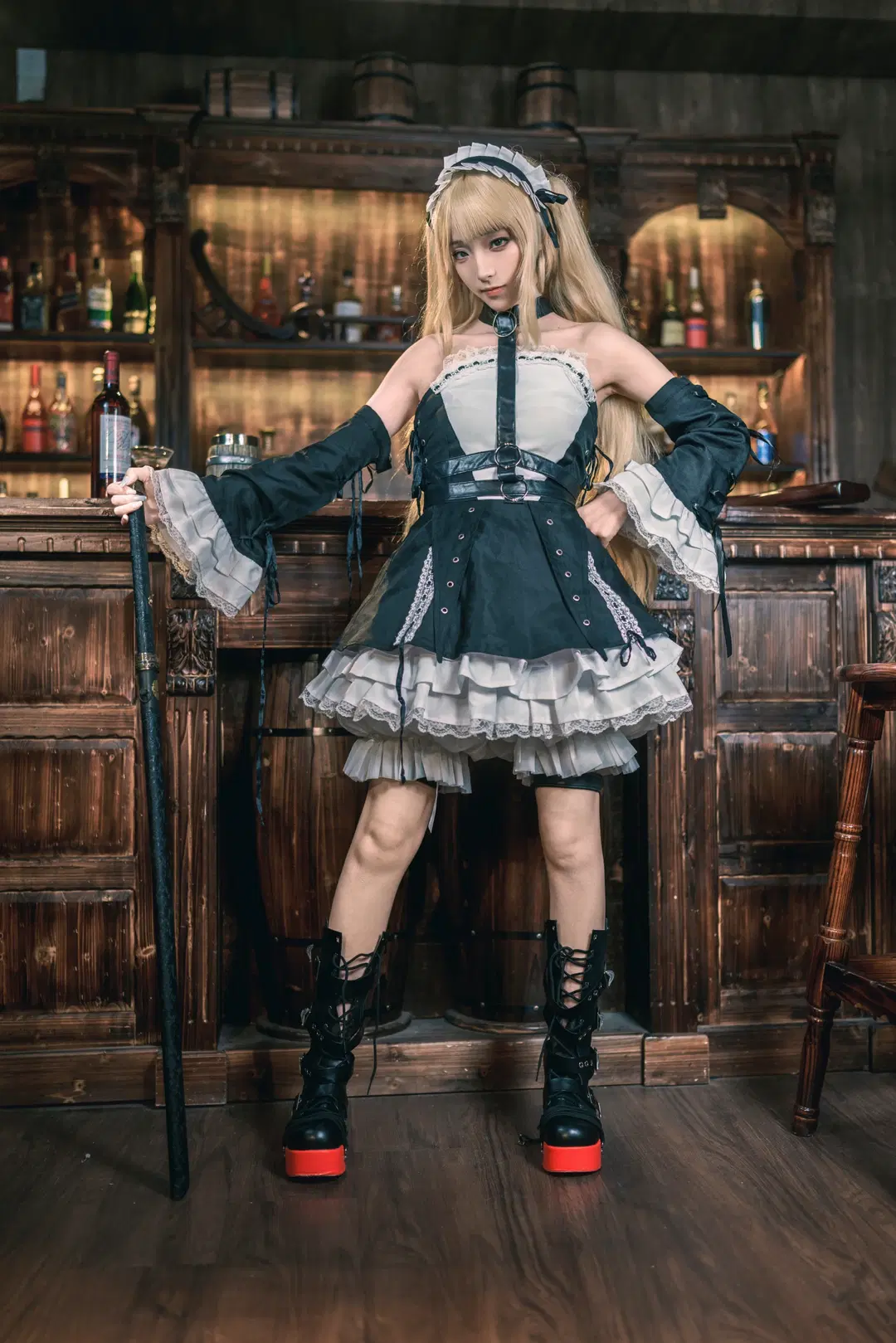 【マリー・ローズ コスプレ】酒場のワルい女、ギャップ萌え全開！ - 大橘 - 13枚目