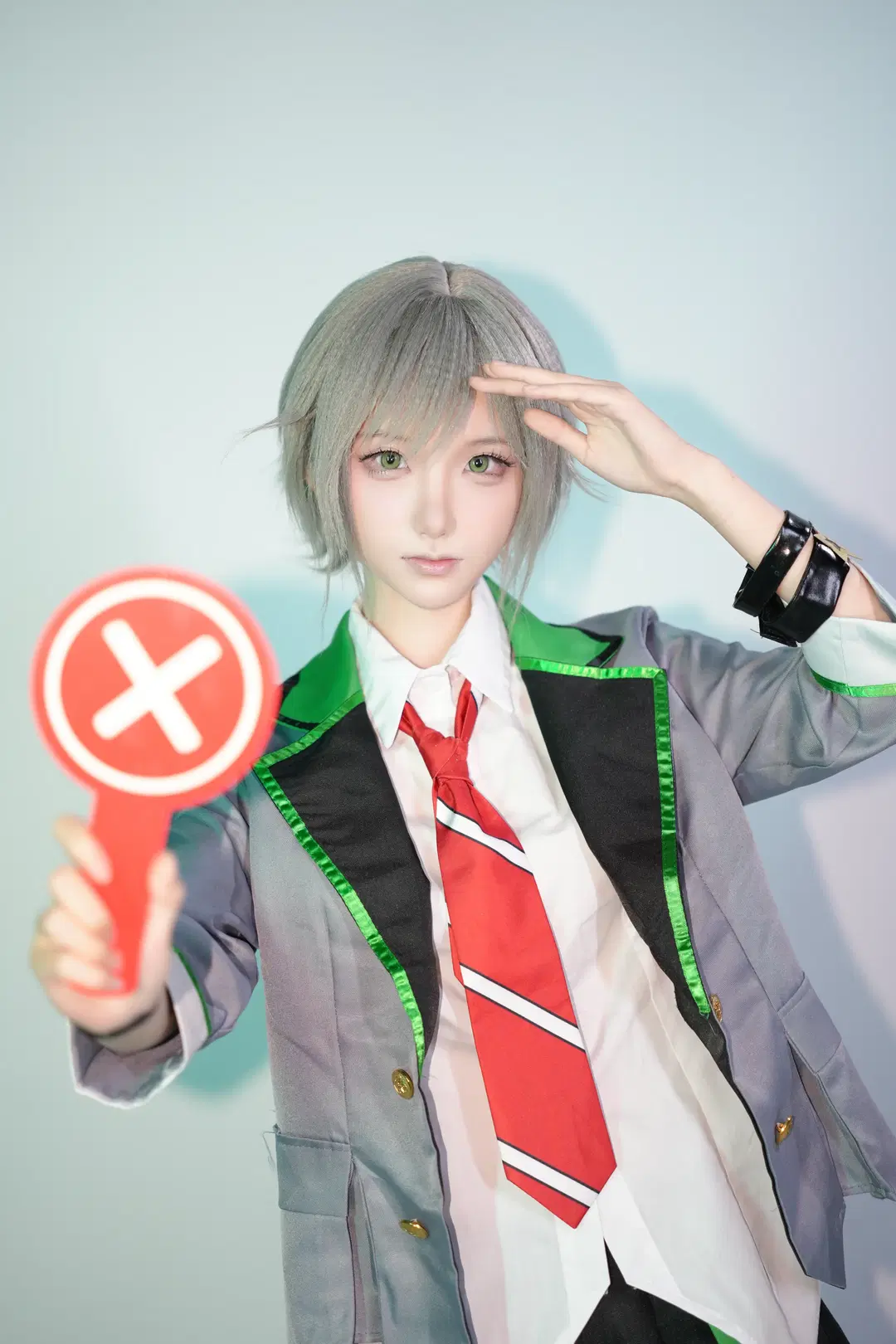 【日野森志步cos】倾盆大雨的大晴天，在pjsk里捕捉志步的帅气瞬间 - 楷逸 - 第4张