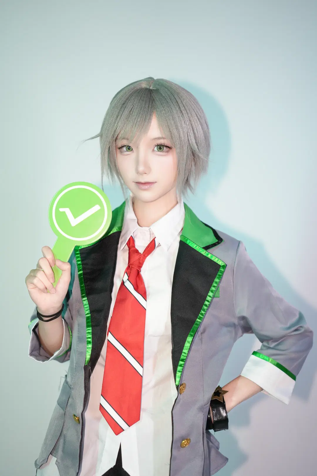【日野森志步cos】倾盆大雨的大晴天，在pjsk里捕捉志步的帅气瞬间 - 楷逸 - 第6张
