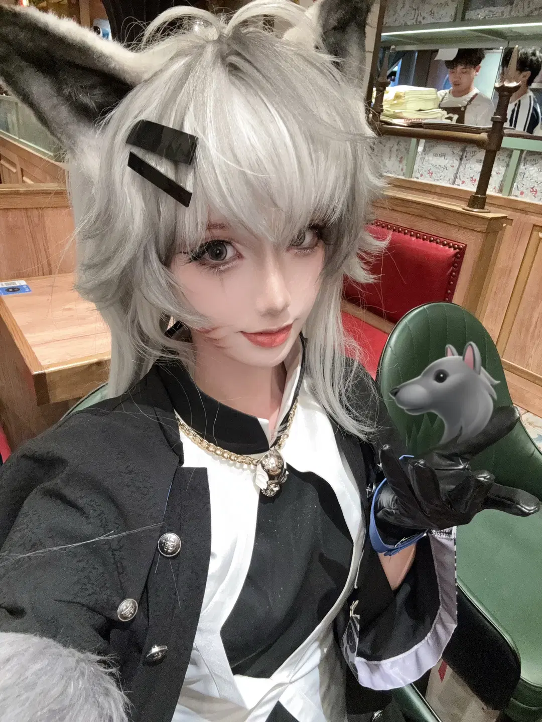 cosplay, 明日方舟, 拉普兰德cos, 兽耳, 舞台剧