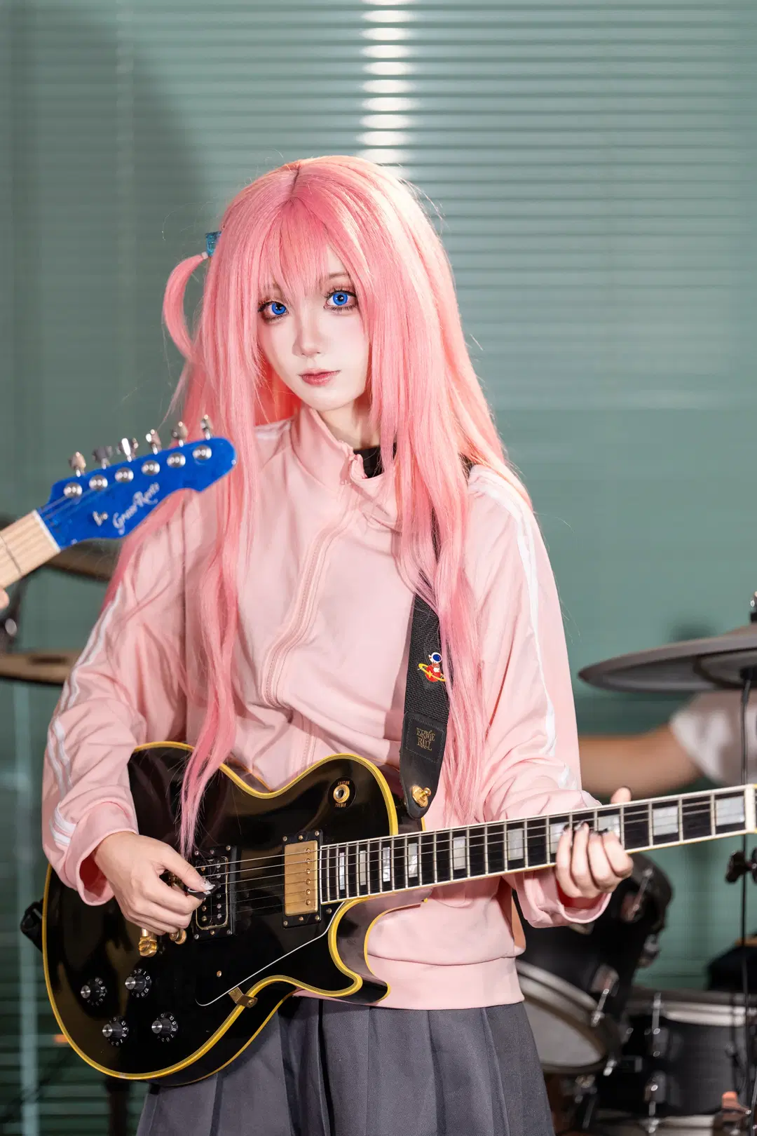 [Bocchi cosplay] Bocchi the Rock! Bocchi-chan's Guitar Practice Day by 楷逸 - Image 2