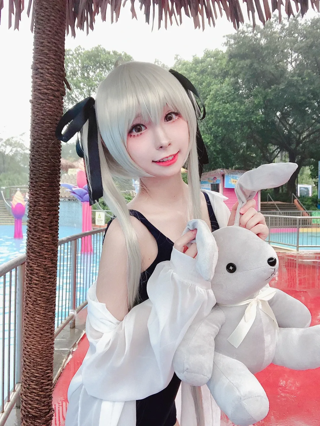 長隆水上樂園, 穹妹cos, 緣之空, 死庫水, 二次元泳裝 - 第2張